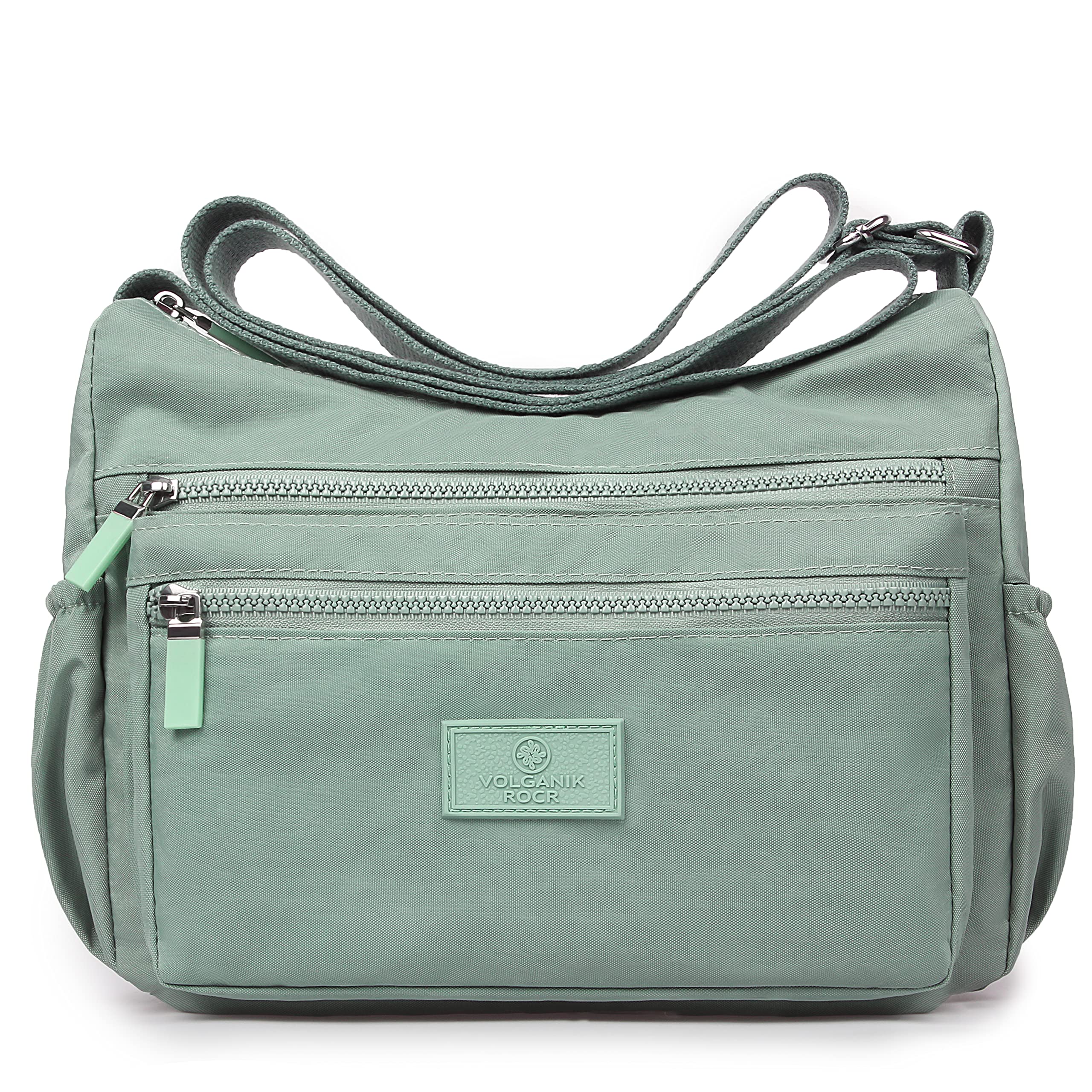 VOLGANIK ROCK Women's RFID Anti-Theft Crossbody Bag - Water Resistant Shoulder Purse for Travel, Shopping & Daily Use