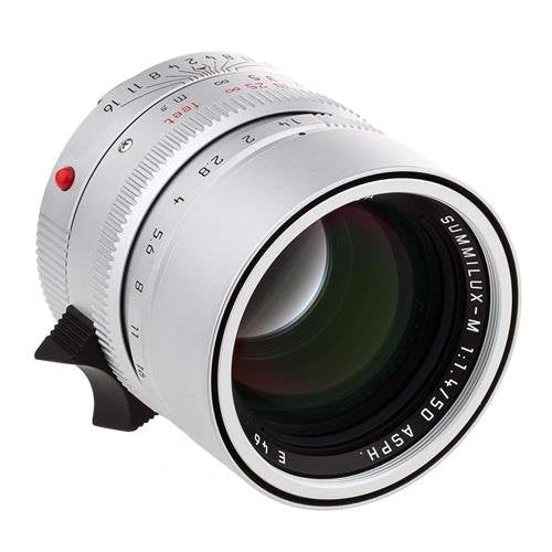 Leica Summilux-M 50mm f/1.4 ASPH. Silver Lens 11892 - Premium Fast Prime Lens for Leica M Mount Cameras, Perfect for Low Light Photography, Portraits & Street Shooting
