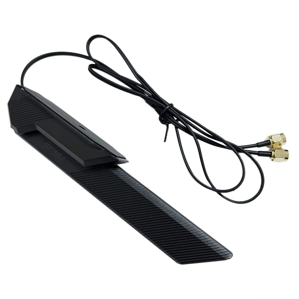 Gintai 6E WiFi Antenna Cable for ASUS ROG Rampage VI Extreme Encore X299-E, TUF Gaming, X570-PRO WiFi II, Z690-PLUS WiFi, Z690-PLUS WiFi D4 & GIGABYTE Z590/Z690 Gaming Motherboards - High-Speed Wireless Connectivity for Gaming PCs & Workstations