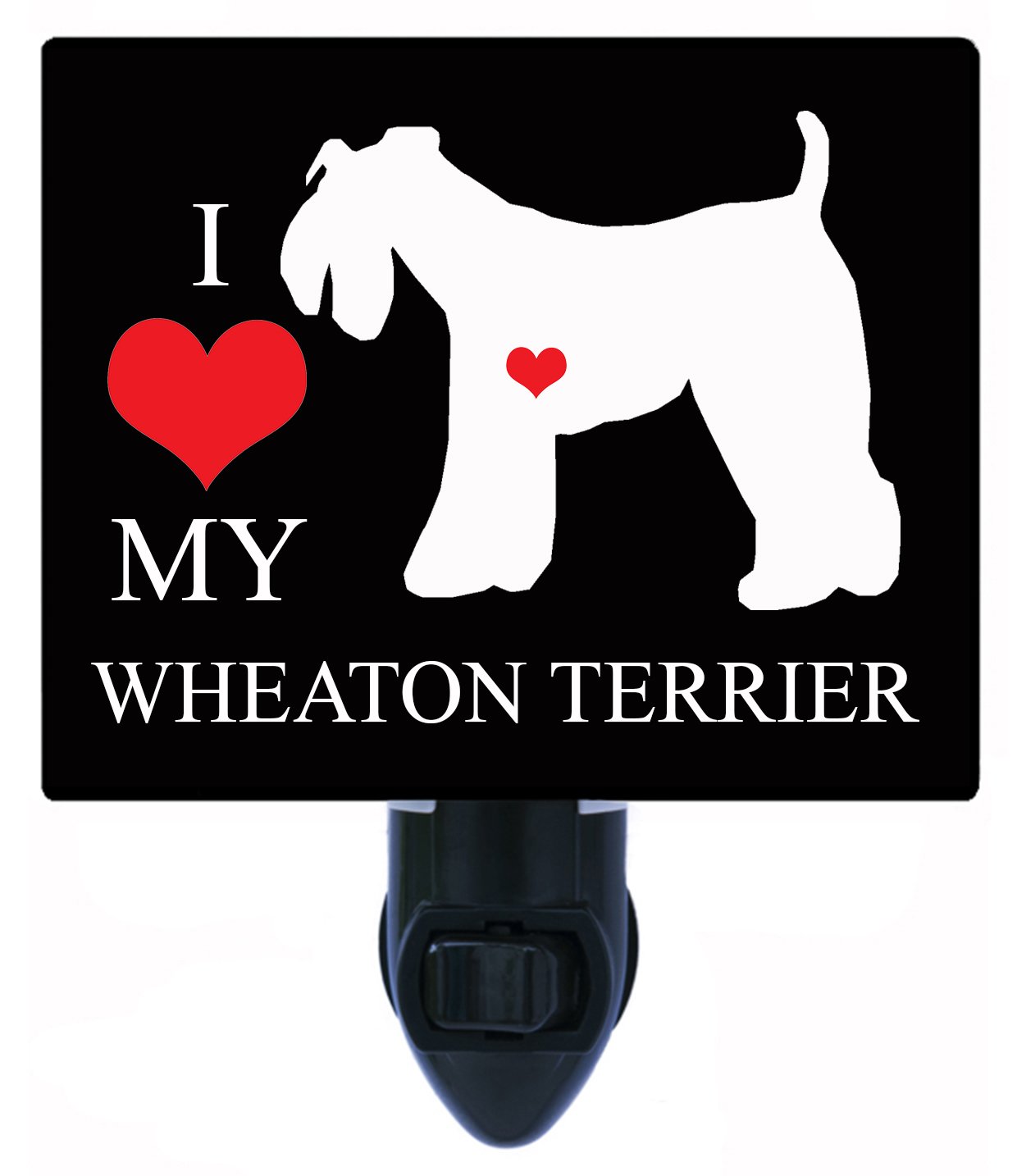 Heartwarming Wheaten Terrier LED Night Light for Bedroom - Cute Dog Lover Gift for Home Decor & Nursery Nightlight