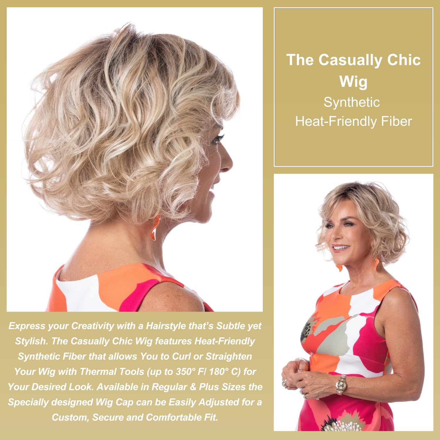 Toni Brattin Casually Chic Synthetic Wig - 7