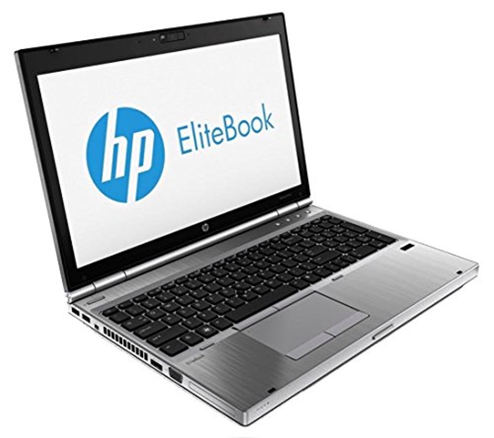 Renewed HP EliteBook 8570P Laptop - Intel Core i5-3210M, 8GB RAM, 500GB HDD, DVD-RW, Windows 10 Pro | Business & Office Use, Remote Work, Home Computing