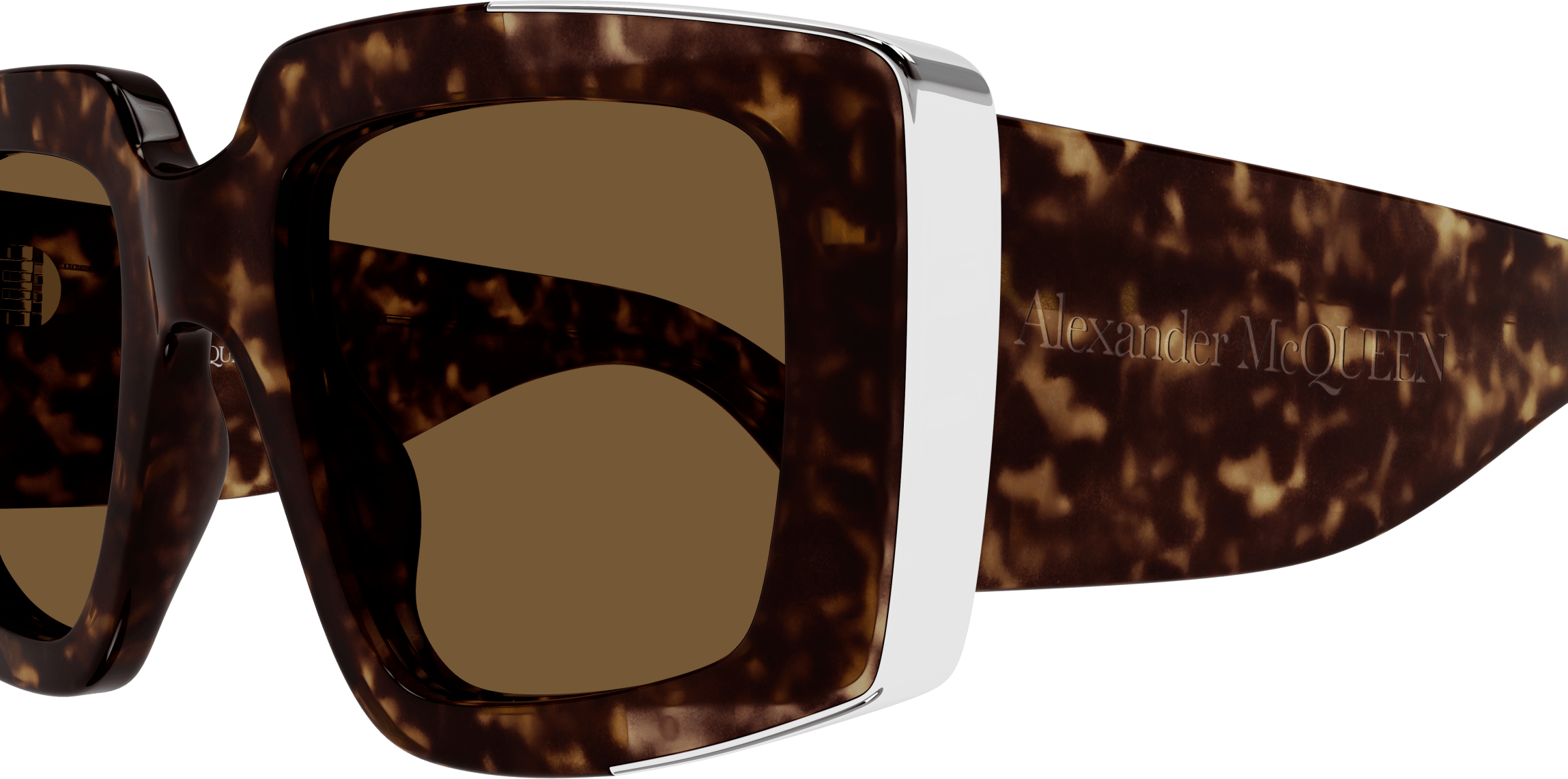 Alexander McQueen AM0446S Sunglasses - Luxury Designer Shades for Men & Women - UV Protection & Polarized Lenses - Perfect for Outdoor Activities, Travel & Fashion Statement