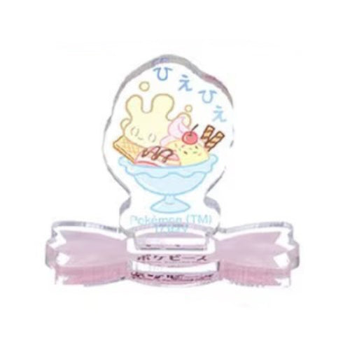 Pokemon Poke Peace Acrylic Stand - Takara Tomy 1.5 Inch Collectible Figure - Cute Anime Desk Decor for Office, Gaming Room & Gift for Pokemon Fans