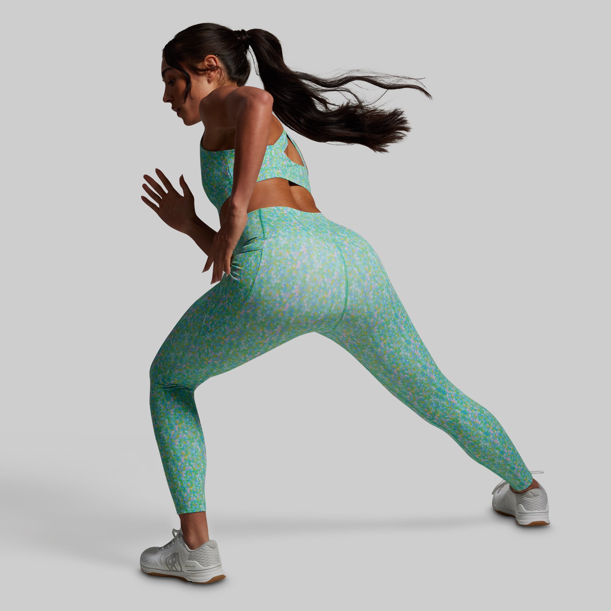 Eccentric Legging (Stellar) - Trendy High Waist Yoga Pants for Women - Perfect for Workout, Gym, Running & Casual Wear