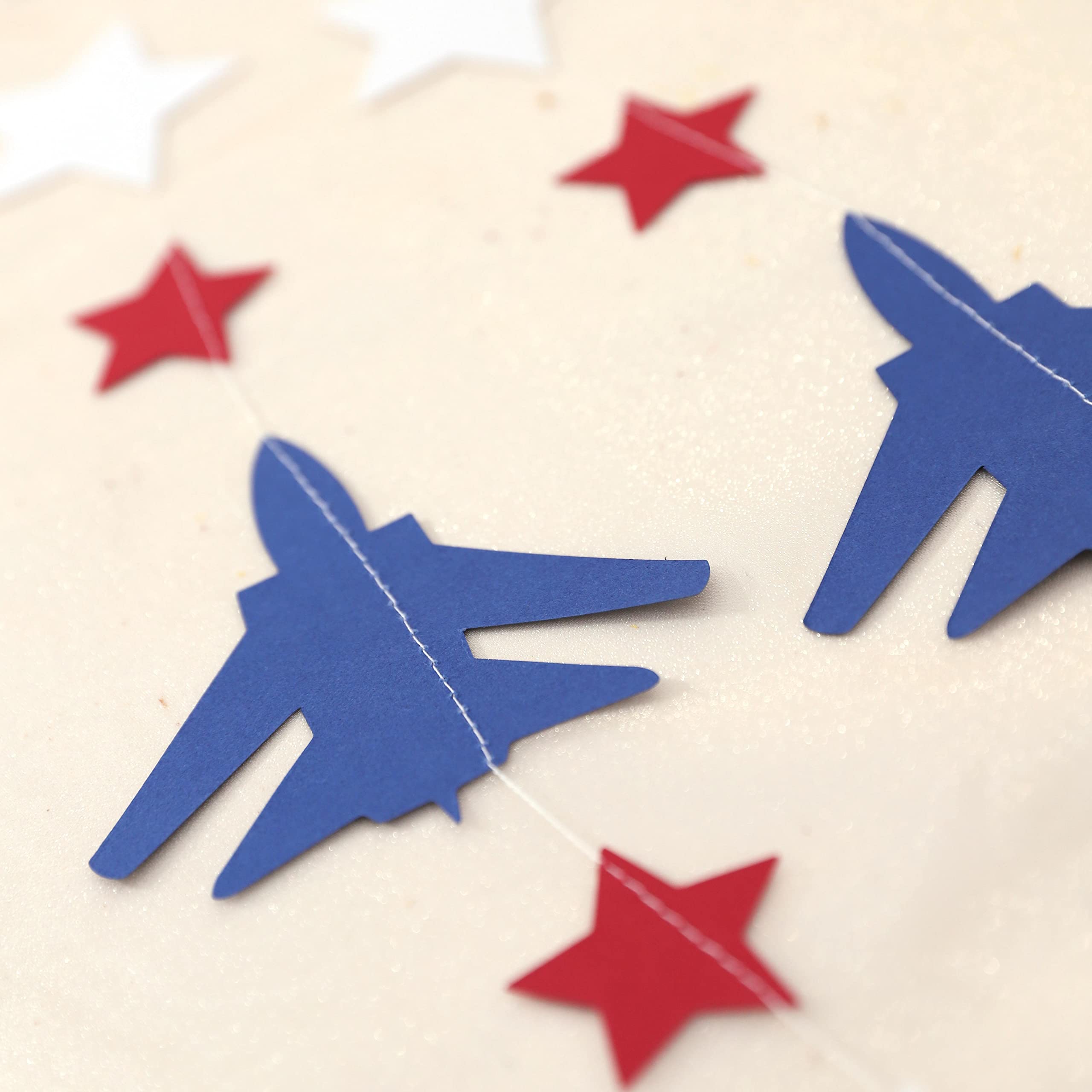 Military Graduation & Pilot Retirement Decorations - Fighter Jet Banner, Airplane Themed Party Supplies for Baby Showers & Aviation Birthday Parties | Perfect for Air Force Celebrations, Hangar Events & Aviation Enthusiast Gatherings