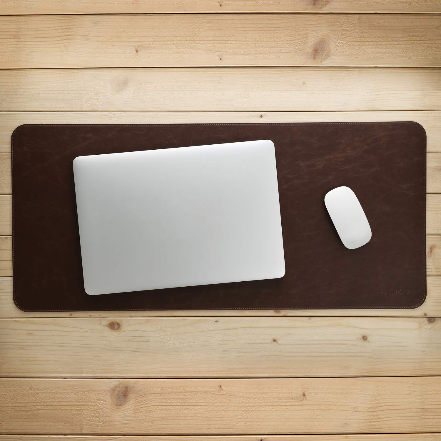 Premium Leather Extended Mouse Pad - Large XXL Desk Mat for Office, Gaming & Home Use, Smooth Gliding Surface, Non-Slip Rubber Base, Durable Work & Study Accessory - Perfect for Computer, Laptop, Keyboard & Workspace Organization