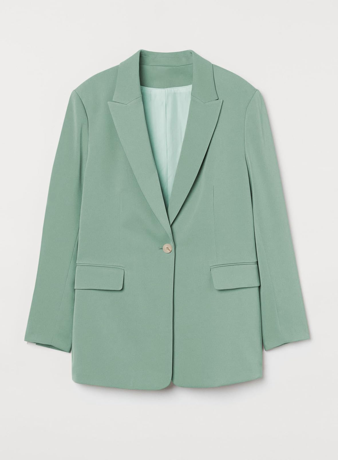 Dokotoo Women's 2024 Fashion Spring Blazer Jacket with Lapel Collar & Buttons - Business Casual Office Wear & Spring Outfits for Women