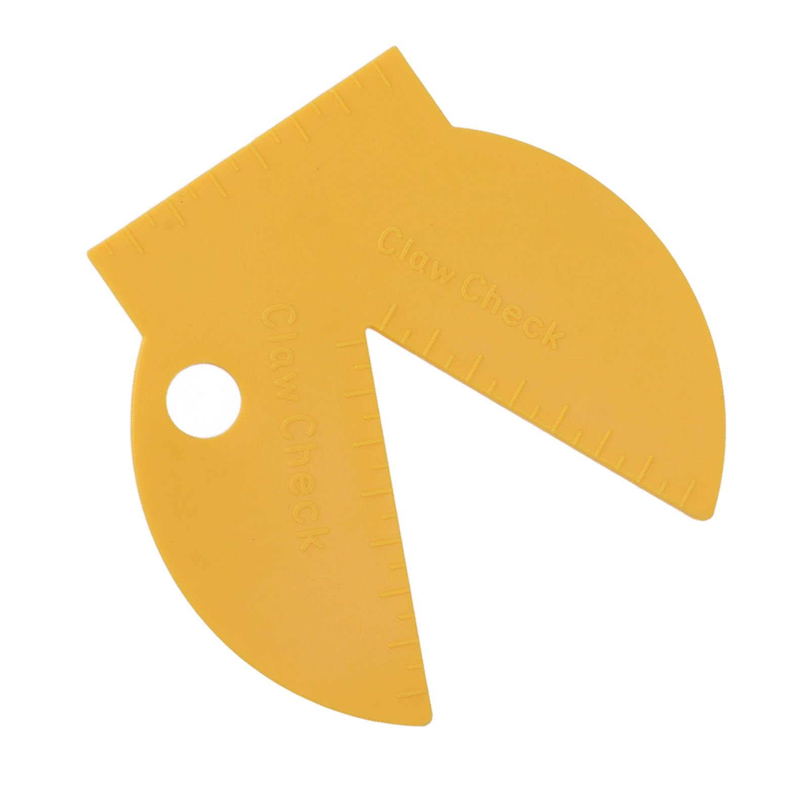 JUOPZKENN Hoof Claw Check Gauge - Durable Engineering Plastic Measurement Tool for Cattle Cow Hoof Trimming - Veterinary Farm Equipment for Accurate Diagnosis & Livestock Care