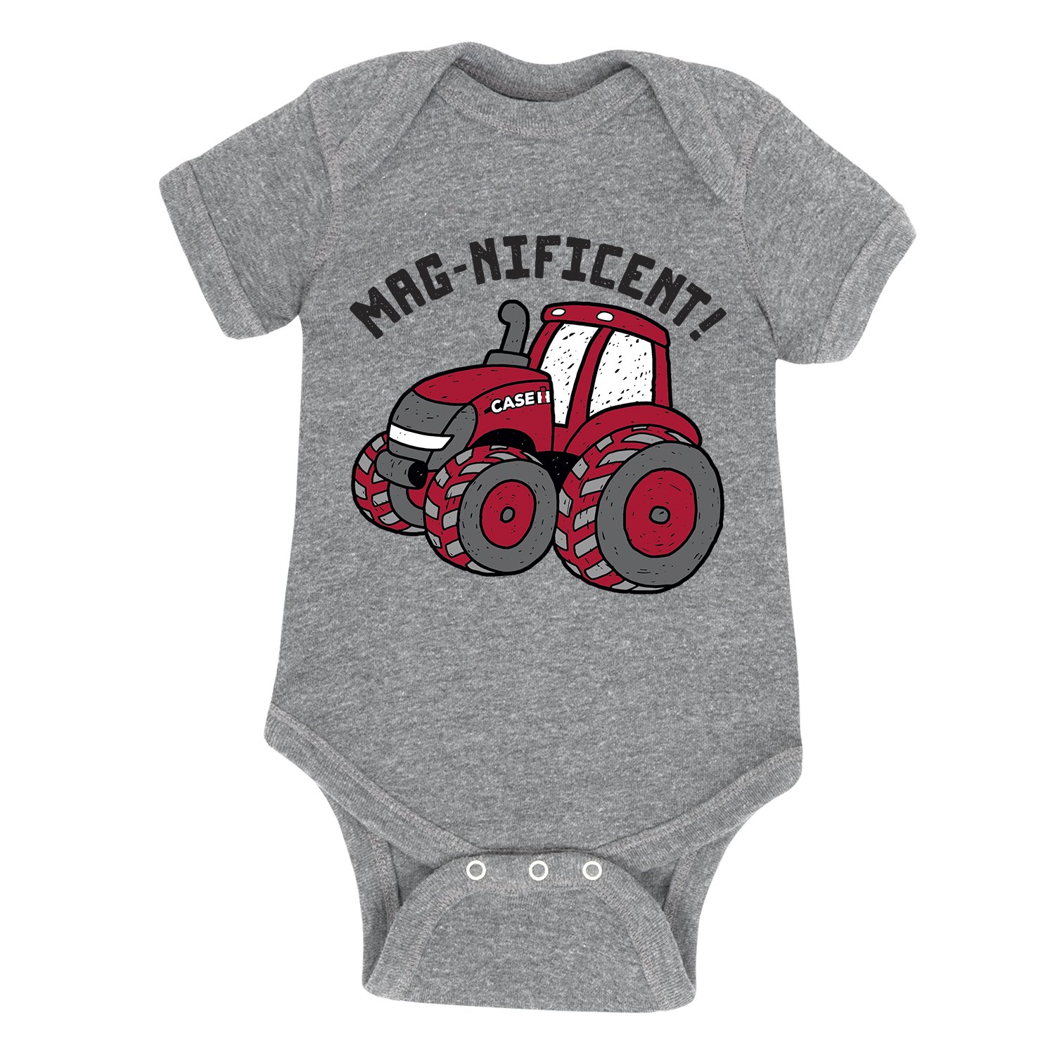 Country Casuals Mag - Soft Infant Baby One-Piece Bodysuit | Organic Cotton, Snaps Closure | Perfect for Newborns, Playtime & Photo Shoots