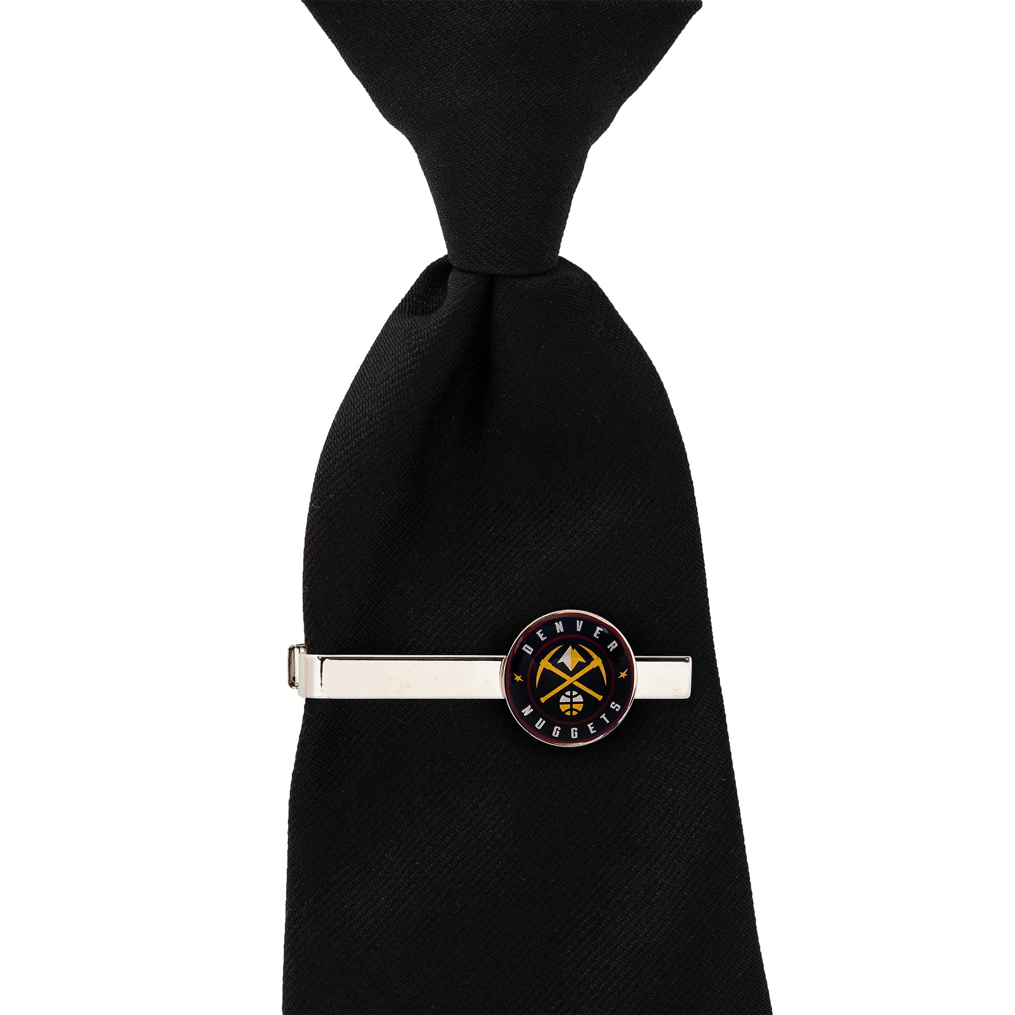 Denver Nuggets NBA Tie Bar - Cactus Design Basketball Tie Clip for Men - Perfect for Office, Weddings & Formal Events