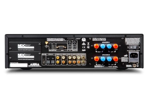 NAD C 399 Hybrid Digital DAC Amplifier - High-Fidelity Stereo Power Amplifier with BluOS Streaming | Perfect for Home Theater & Audiophile Music Listening