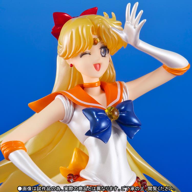 Figuarts ZERO Sailor Venus Pretty Guardian Sailor Moon Crystal Anime Action Figure - Perfect for Collectors, Display & Anime Decor