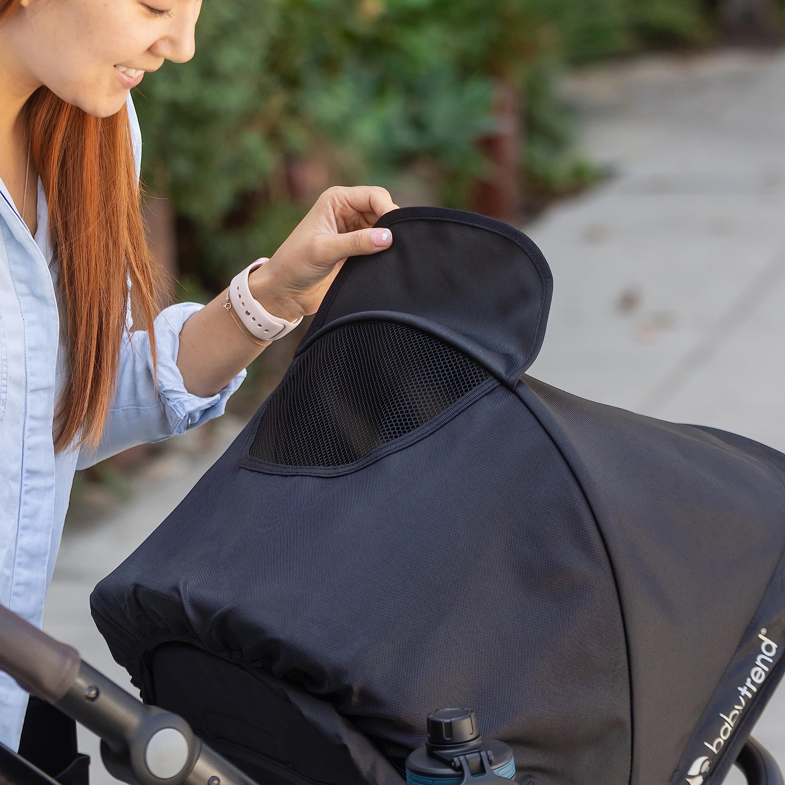 Baby Trend Morph Single to Double Modular Travel System Stroller - Convertible Infant Car Seat & Stroller Combo for Twins or Siblings, Black | Perfect for Travel, Shopping & Daily Outings with Baby
