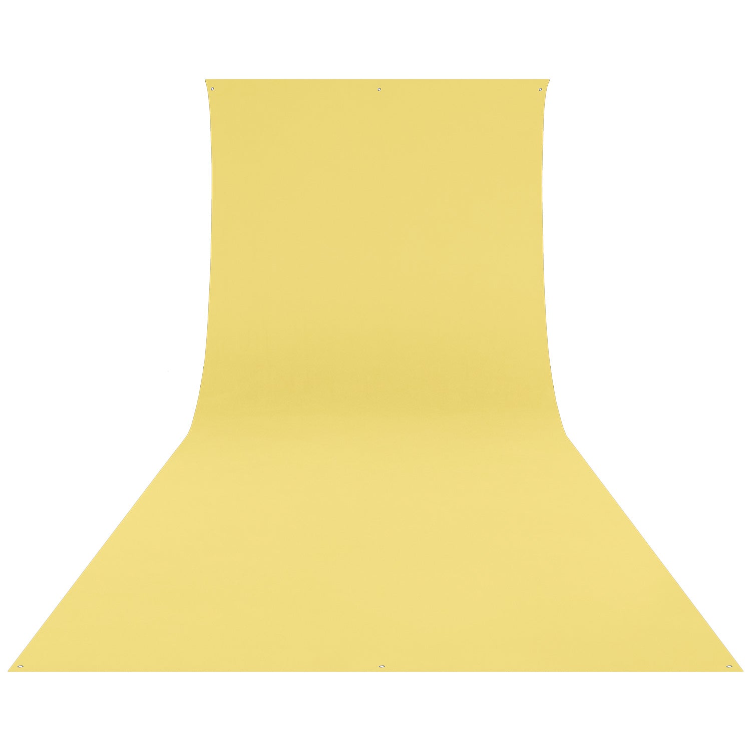 Wrinkle Resistant Photography Backdrop - Canary Yellow (9' x 20') for Studio, Portrait, and Event Photography