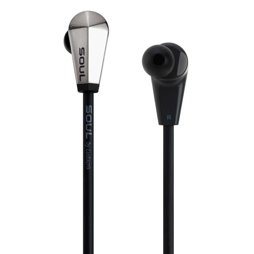 Soul Ludacris SLF02 Wireless Earbuds - Bluetooth 5.0 In-Ear Headphones with Noise Isolation, 24H Playtime for Running, Gym, Workout & Travel