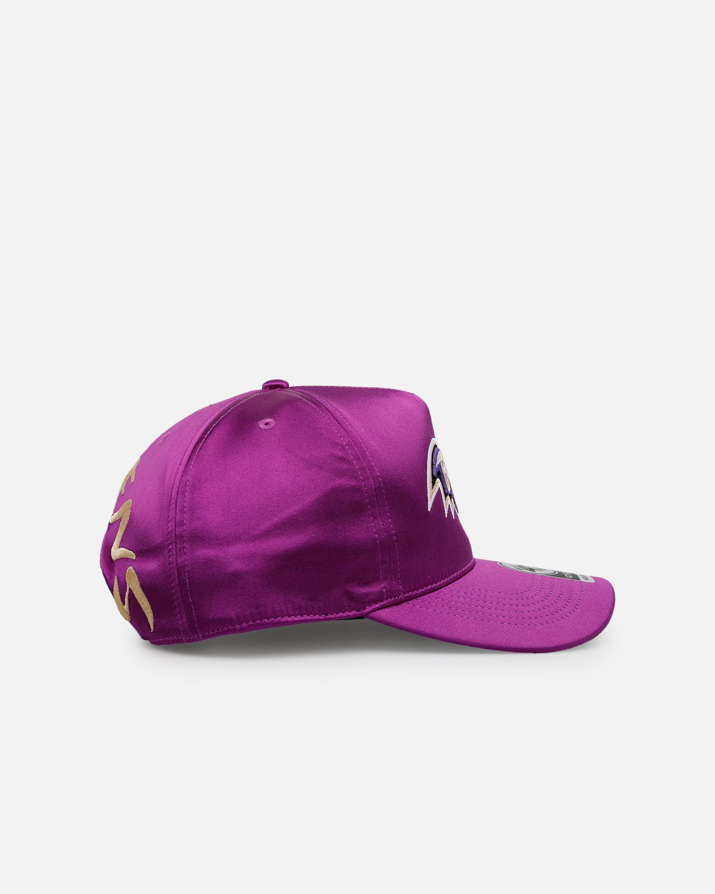 47 Brand Baltimore Ravens 'Silky Way' 47 Hitch Snapback Purple Hat - Adjustable Snapback Cap for Men & Women - Perfect for Football Games, Tailgating & Casual Wear