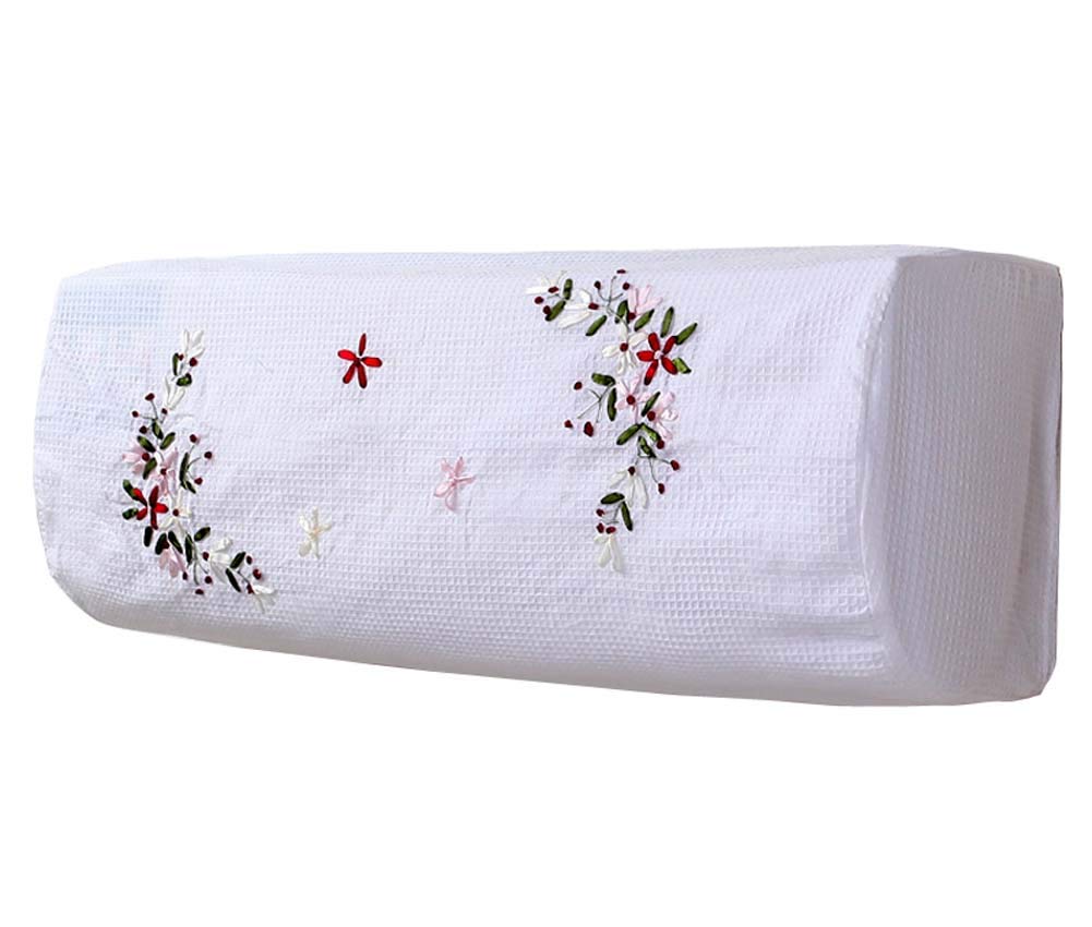 Koala Superstore Elegant Air Conditioner Dust Cover - White AC Dust Proof Protector (1 Piece) - Perfect for Indoor & Outdoor AC Units, Home & Office Use