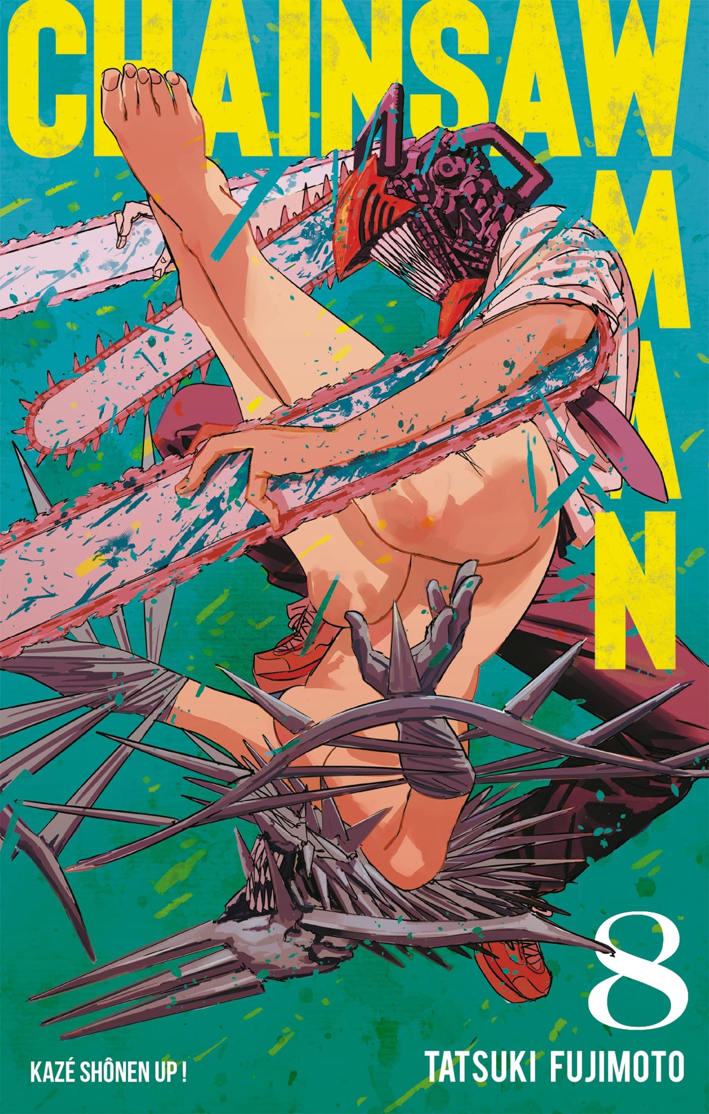 Chainsaw Man Vol. 8 Manga - Action-Packed Shonen Series | Perfect for Anime Fans & Comic Collectors | Great Gift for Manga Lovers & Cosplay Enthusiasts