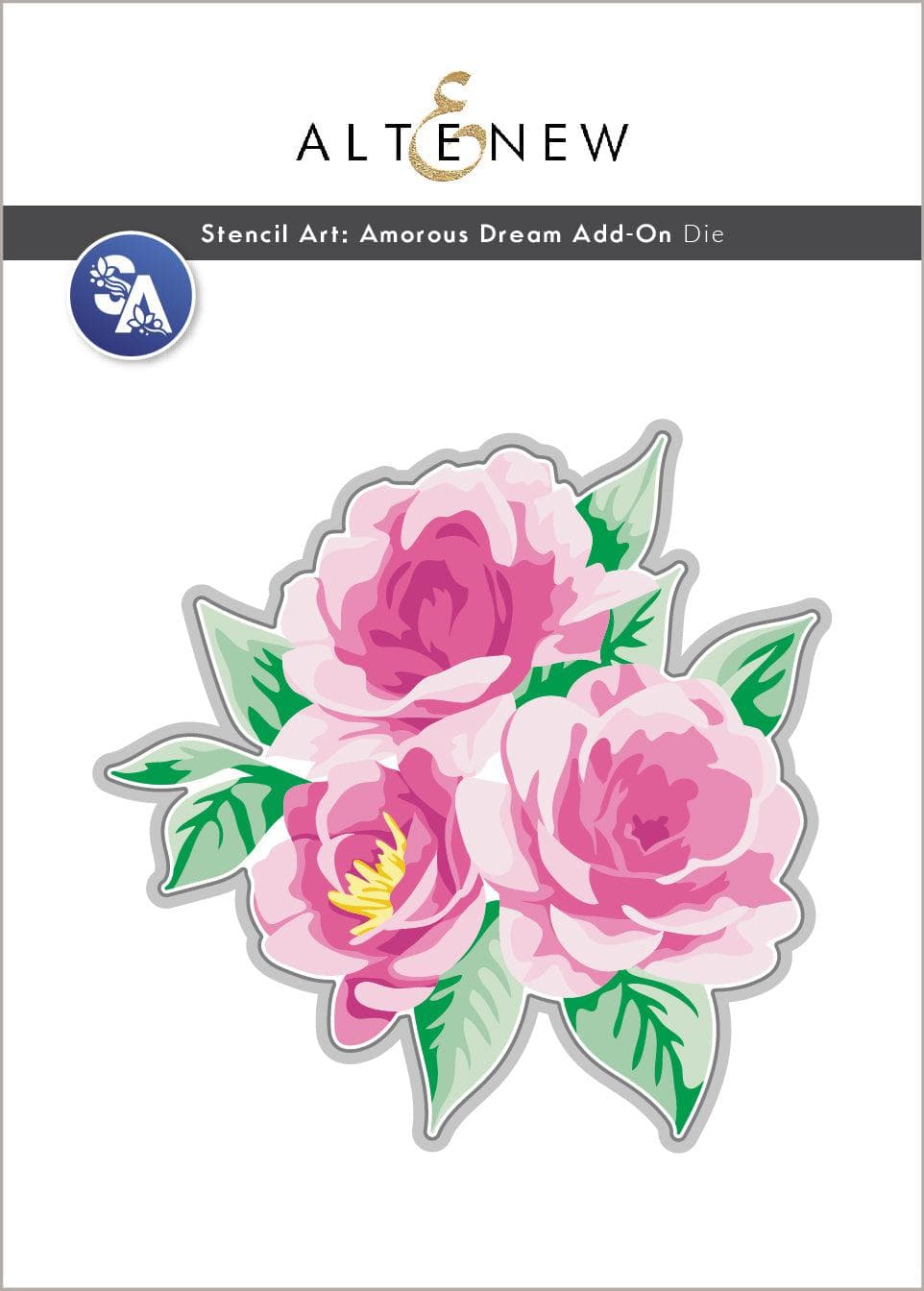 Stencil Art: Amorous Dream Add-On Die for Scrapbooking, Card Making & DIY Crafts - Perfect for Home Decor, Gift Wrapping & Paper Projects