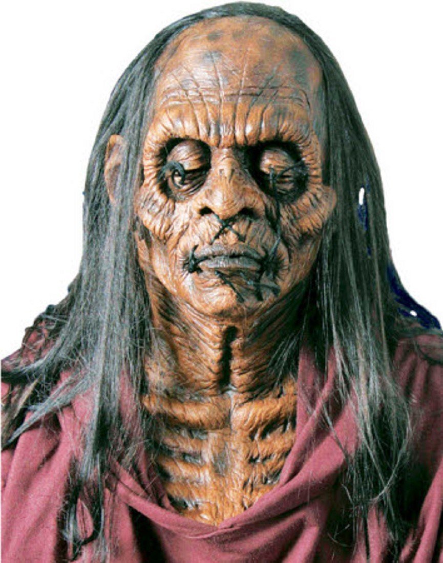Morris Costumes Myra Mains Latex Mask - Realistic Halloween Costume Mask for Adults, Horror Party & Cosplay | Premium Quality Latex Face Cover for Scary Events