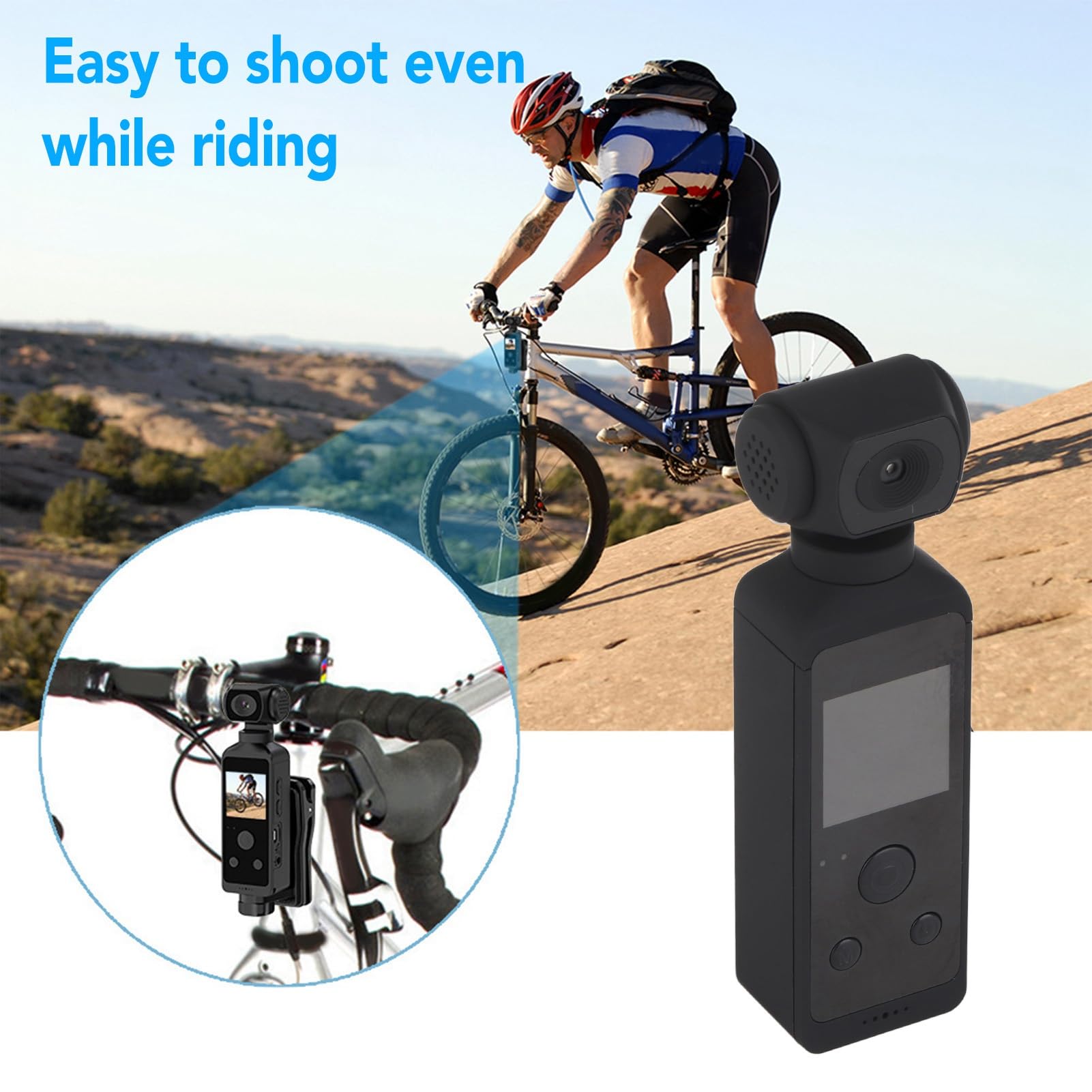 Greensen 4K HD Action Camera - 16MP Sports & Vlogging Camera with WiFi, Underwater Stabilization, External Mic - Perfect for Adventure, Travel, Surfing & YouTube Content Creation