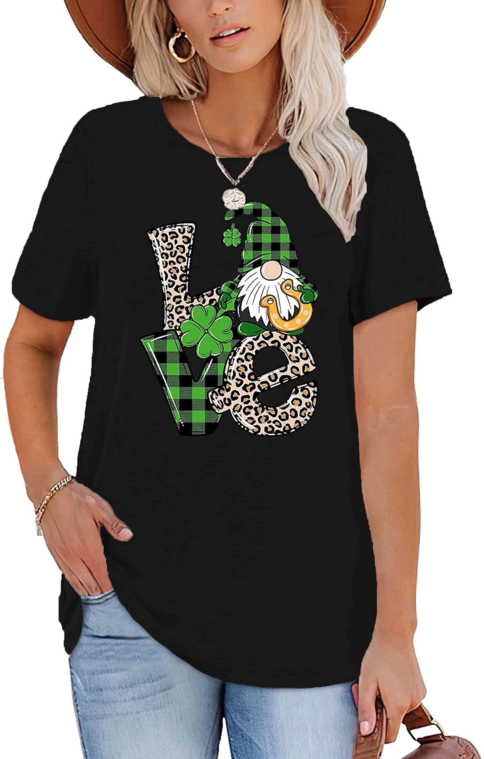 St. Patrick's Day Gnome T-Shirt - Lucky Shamrock Graphic Tee for Men & Women | Perfect for Irish Pub Crawls, Parades & St. Paddy's Day Celebrations