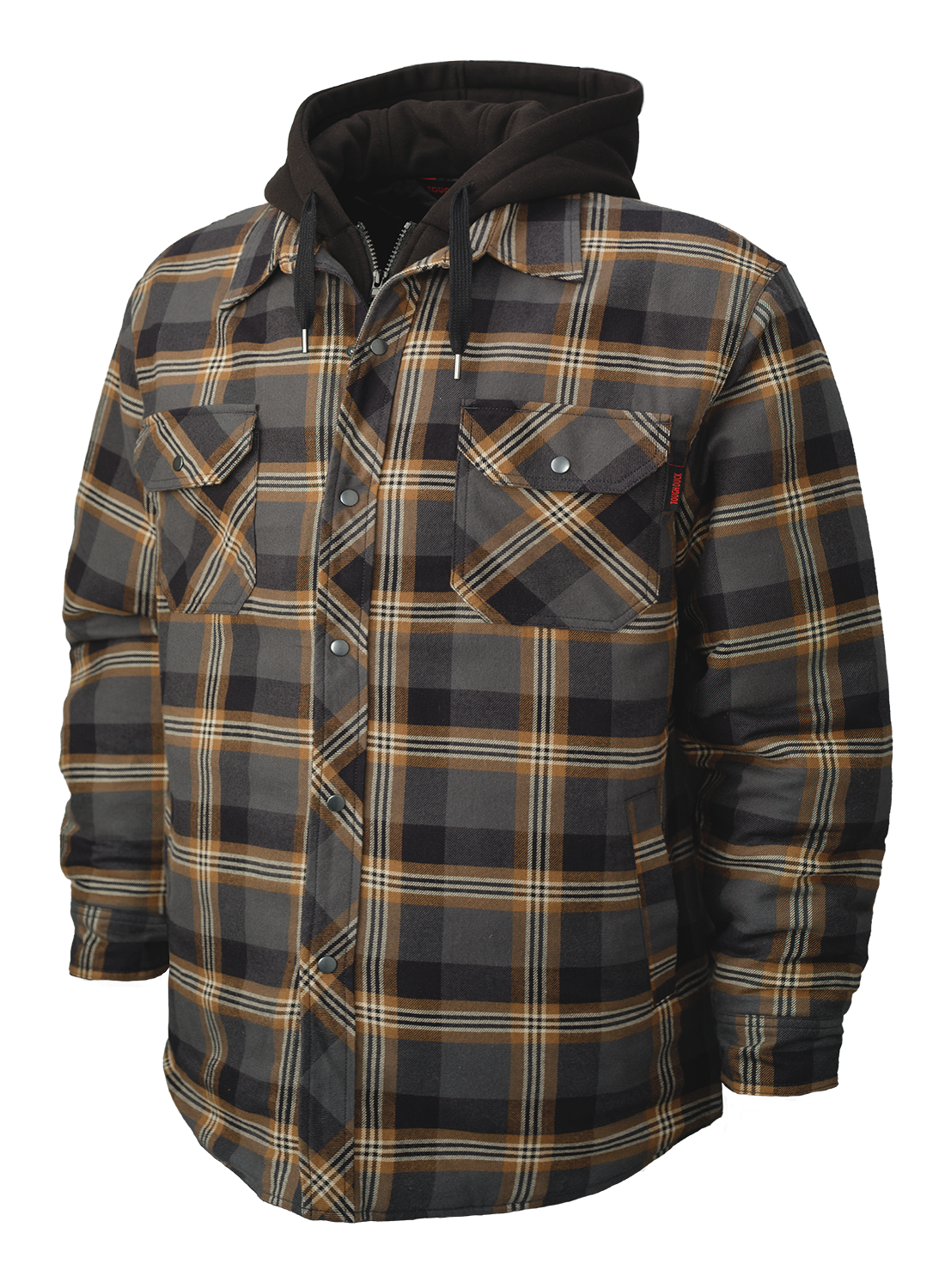 Charcoal Black Plaid