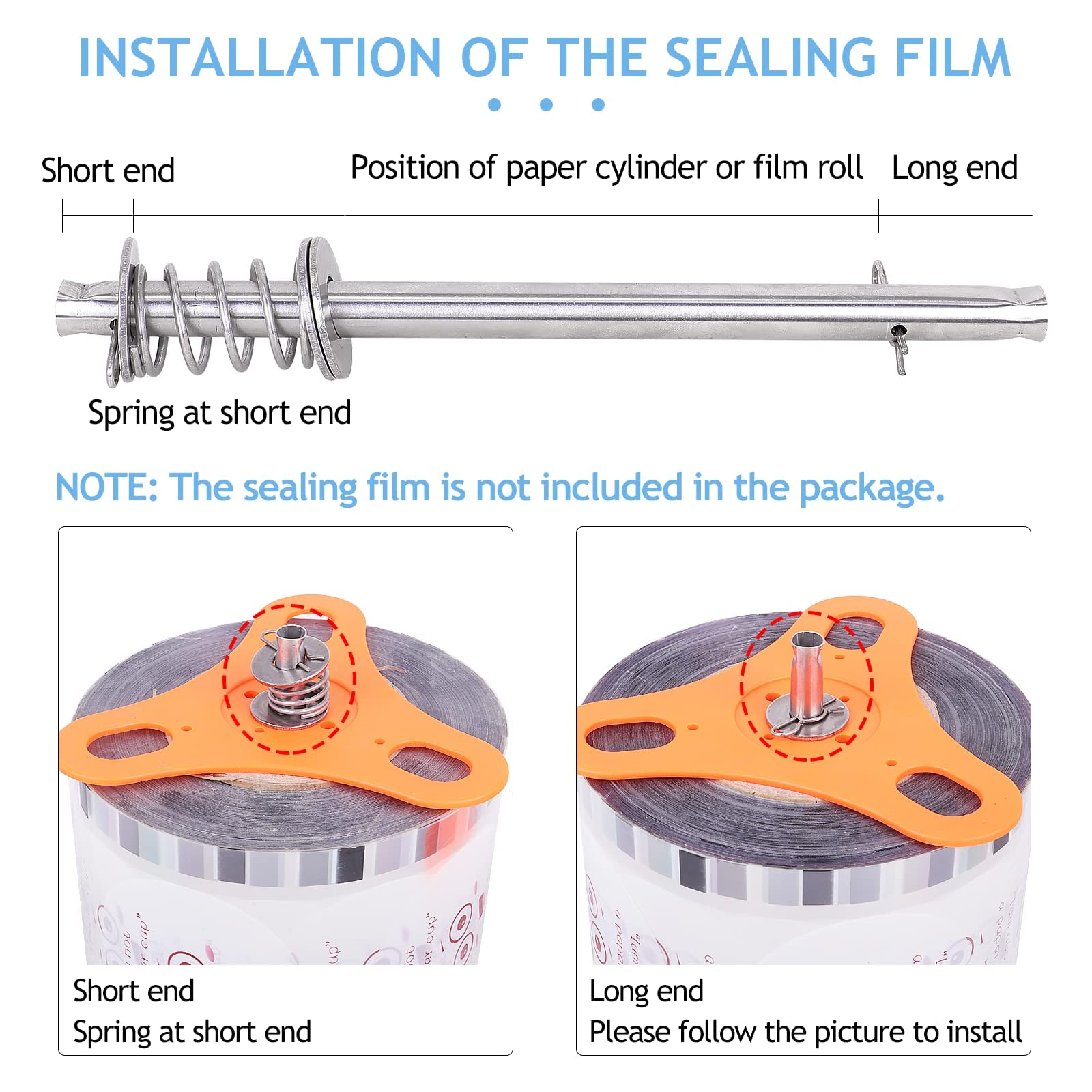 270W Manual Bubble Tea Cup Sealer Machine for 90/95mm Diameter Cups - 220V Milk Tea Sealing Device for Boba Shops, Cafes & Home Use (Perfect for Sealing Milk Tea, Smoothies & Iced Coffee Cups)