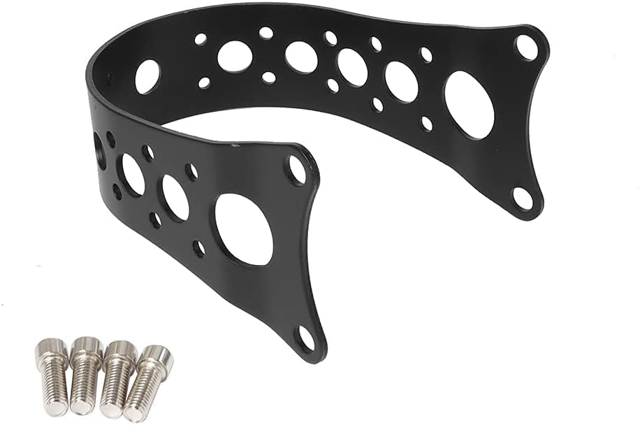 Harley Fork Brace for XL Dyna FXR FXD 1988-2017 - Black | Motorcycle Stability Upgrade