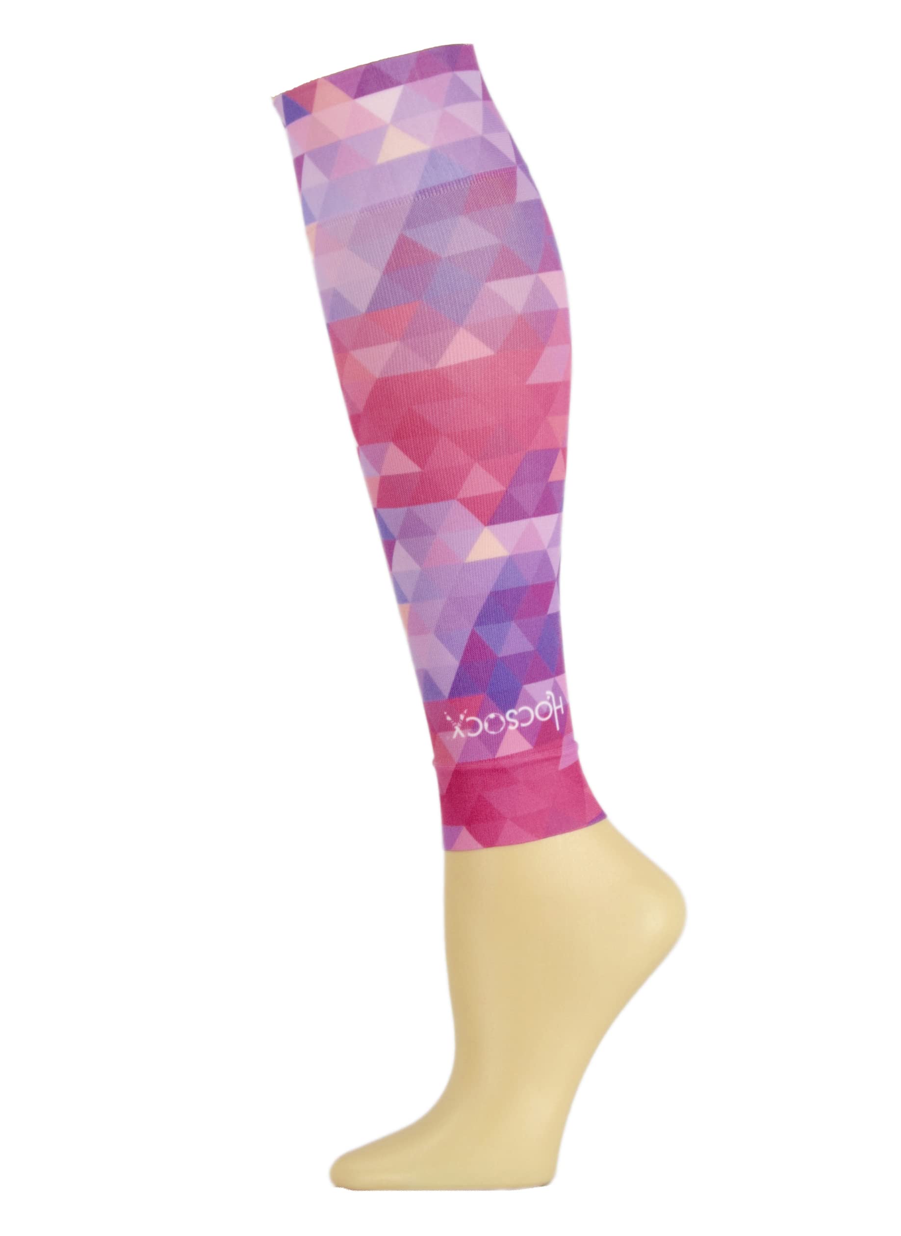 Hocsocx Compression Leg Sleeves for Running, Basketball & Workout - Breathable Sports Support for Men & Women - Perfect for Gym, Marathon & Recovery