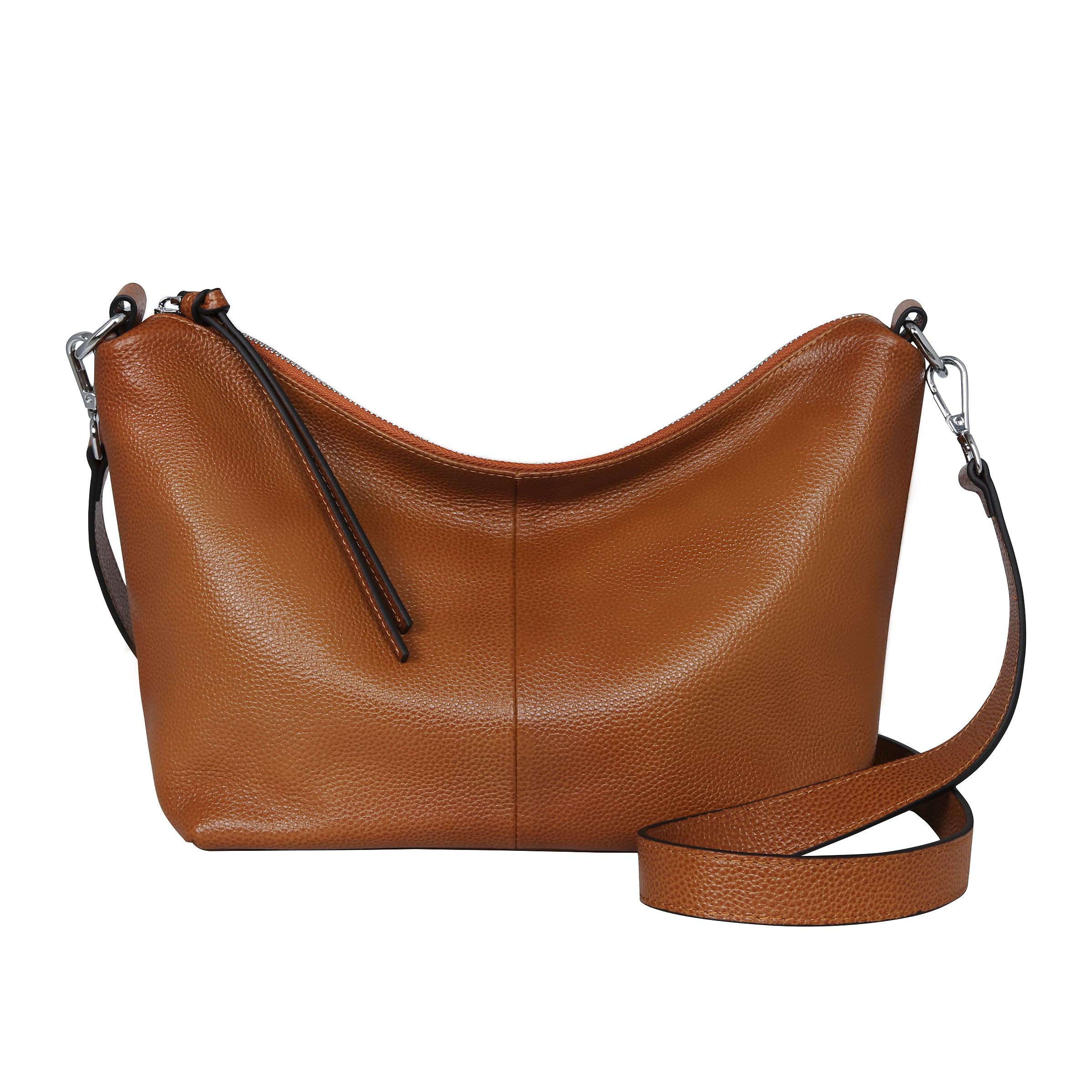 Iswee Genuine Leather Handbags for Women - Stylish Crossbody Purse, Designer Shoulder Bag & Small Tote - Perfect for Everyday Use, Work, Travel & Shopping