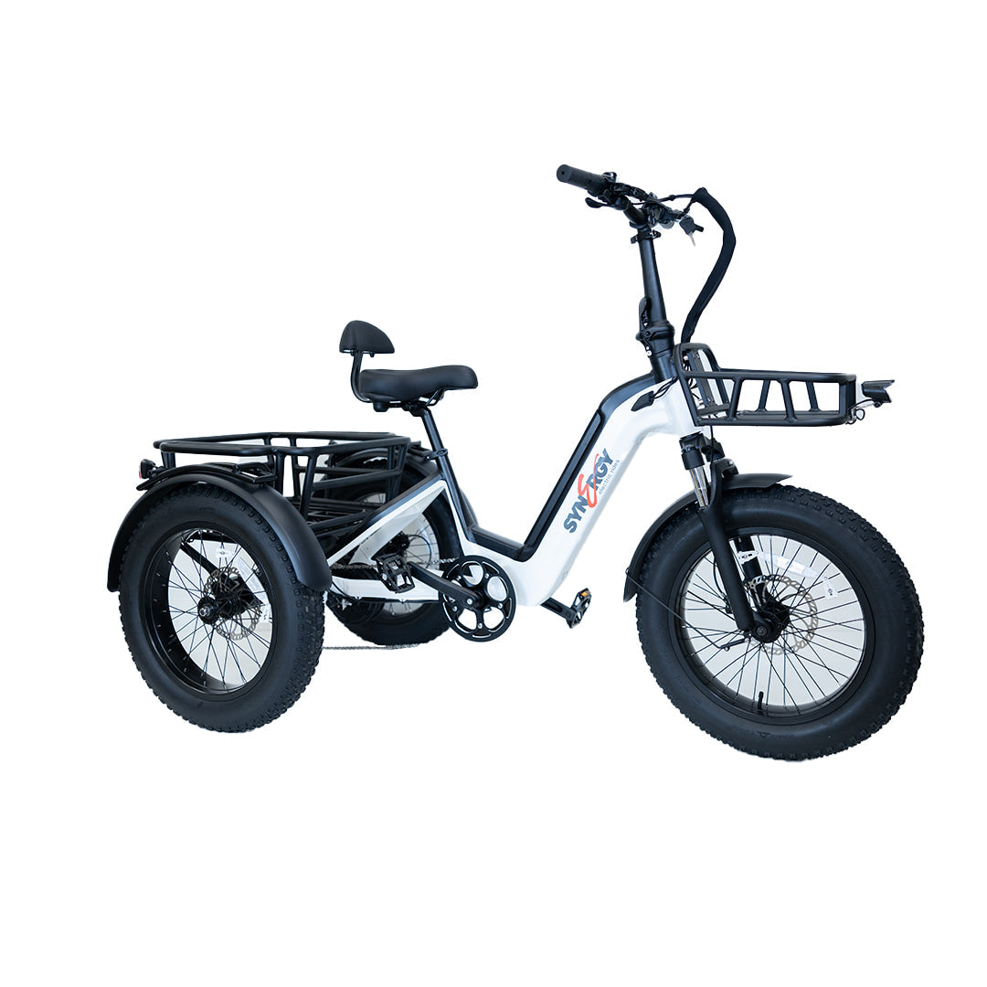 Synergy Triad 3-Wheel Adult Tricycle - Stable & Comfortable Cruiser Bike for Seniors & Adults - Perfect for Leisure Rides, Grocery Shopping & Outdoor Exercise