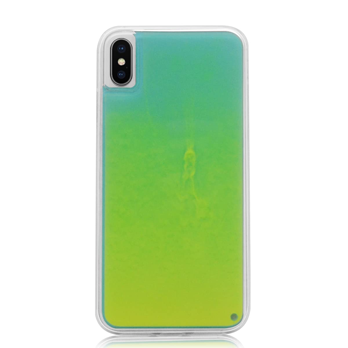 Glow in The Dark iPhone 7/8 Case - 4.7 Inch Fluorescent Phone Cover with Luminous Sand Design | Hard PC + Soft TPU Protection | Perfect for Nighttime Visibility & Party Use