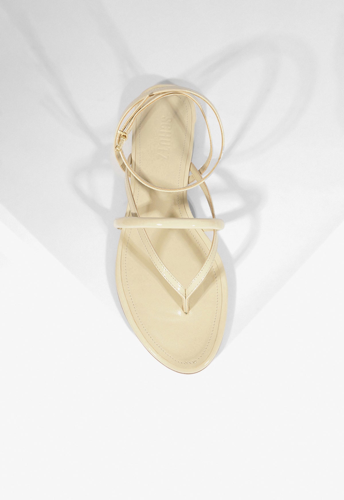 Diana Patent Leather Sandals with 2.5-Inch Heel - Women's Comfortable Flat Shoes S2211200150001 for Casual Wear, Office, and Date Nights