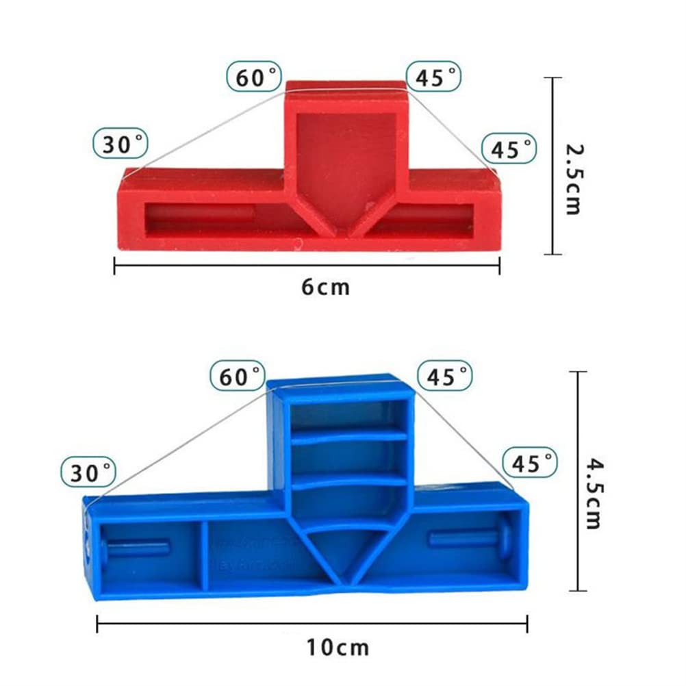 2Pcs Steel Wire Clay Bevel Cutter - Professional Angle Cutting Tool for Pottery, Ceramics & Sculpting - Durable Clay Trimming Tool with Different Sizes - Perfect for Clay Modeling, Ceramic Art & DIY Crafts