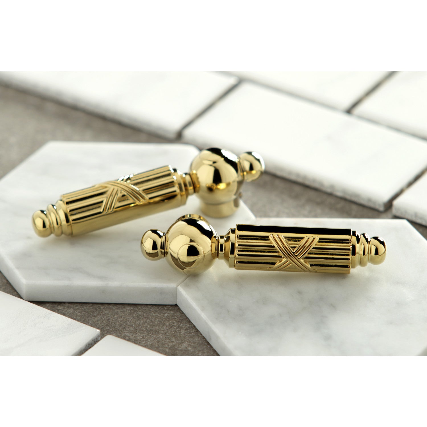 Heritage 8 Inch Widespread Bathroom Faucet with Designer Lever Handles - Modern Waterfall Spout for Vanity Sinks, Perfect for Master Bathroom Renovation and Powder Room Upgrade