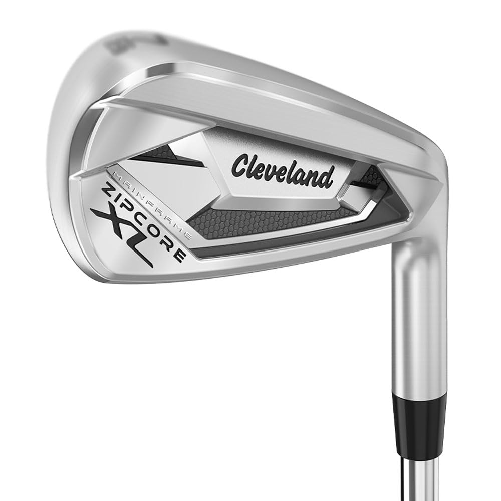 2024 Cleveland Zipcore XL Single Iron RH 4 Steel Stiff Golf Club - Right Handed Men's Iron for Improved Accuracy & Distance - Perfect for Mid-Handicap Golfers on Fairways & Rough