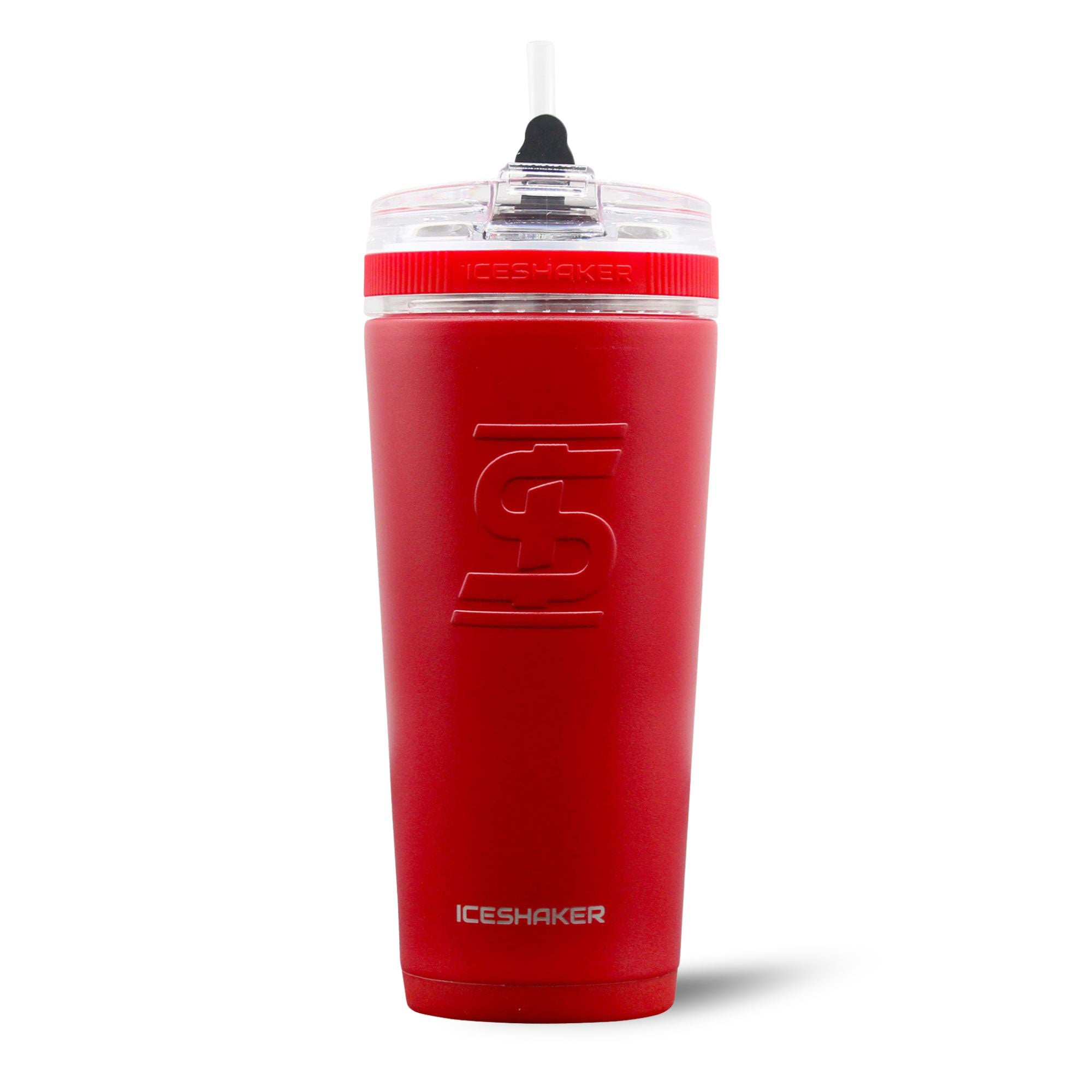 Official Cincinnati Reds 26oz Flexible Water Bottle - MLB Licensed Insulated Sports Drink Bottle for Baseball Fans, Gym, Hiking & Outdoor Activities