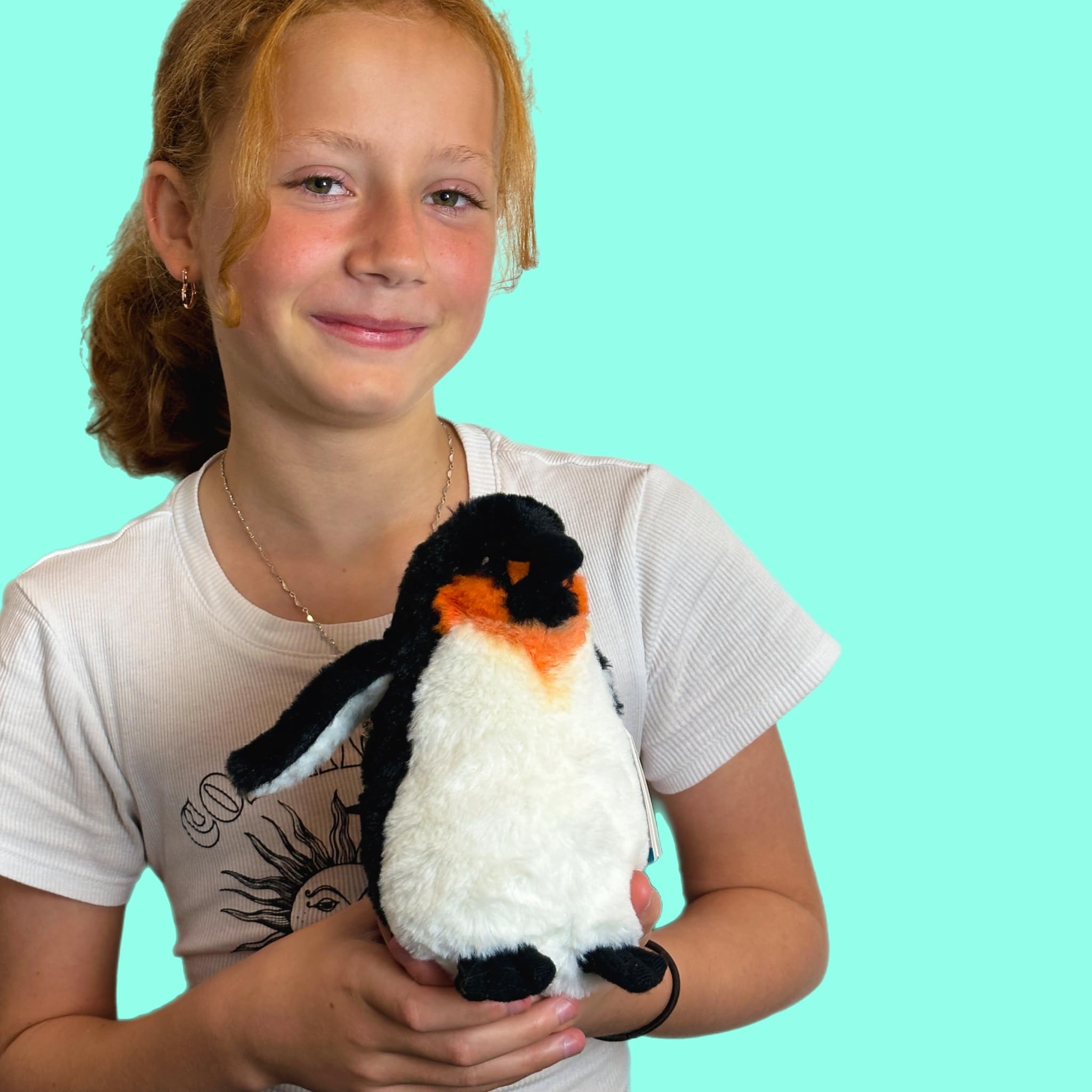 Deluxe Paws 100% Recycled Plush Eco-Friendly Dog Toys - Emperor Penguin Design for Small & Medium Dogs | Sustainable Pet Chew Toys for Indoor Play & Training | Perfect for Eco-Conscious Pet Owners