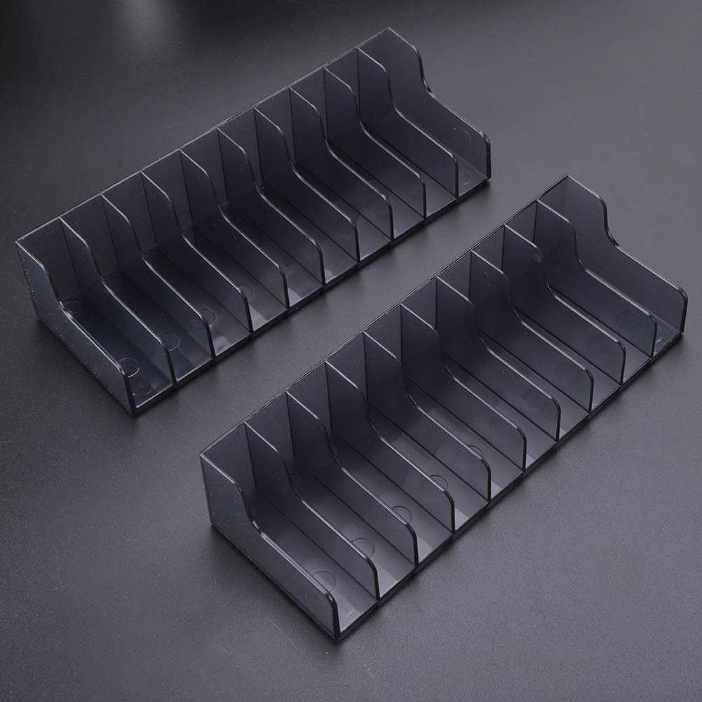 Socobeta 2 Pcs Large Capacity Game Card Storage Box - Compatible with Slim & PRO Consoles, Perfect for Organizing and Protecting Your Game Collection at Home or On-the-Go