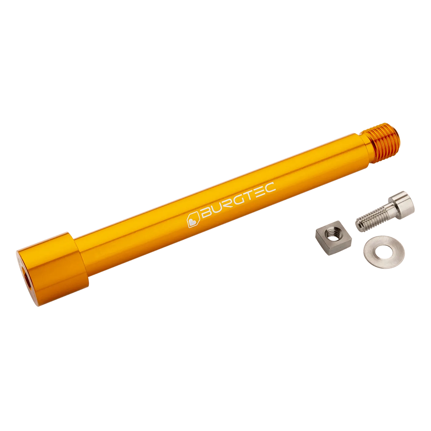 Burgtec Fox Boost Front Fork Axles 2021 - Premium MTB Bike Axle for Fox Forks - Perfect for Trail Riding, Downhill & Enduro Biking