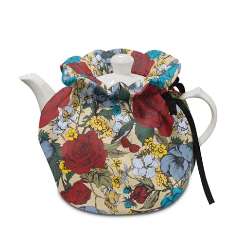 Vintage Red Rose Floral