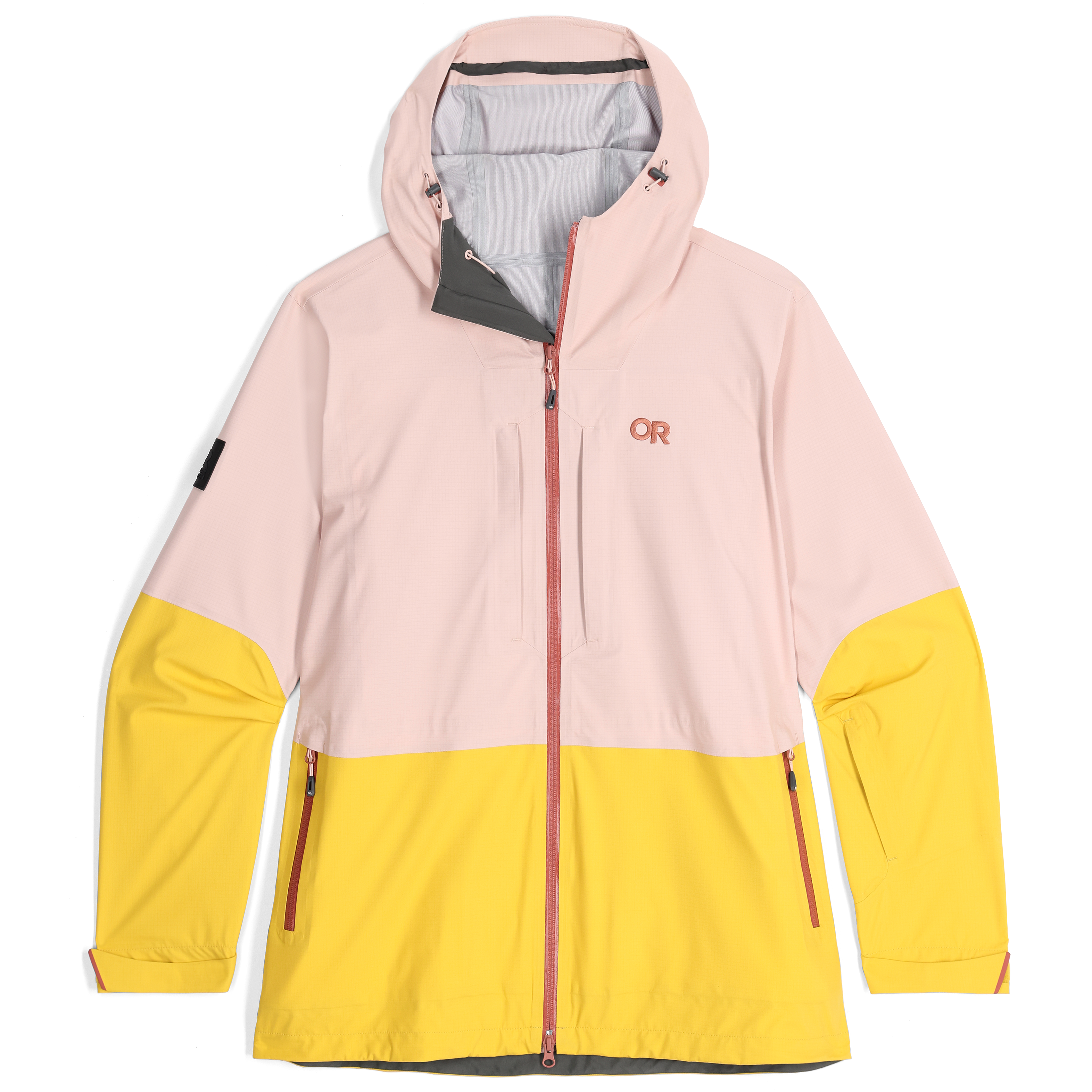 Women's Lightweight Waterproof Carbide Jacket - Windproof Winter Coat for Hiking, Running & Outdoor Activities