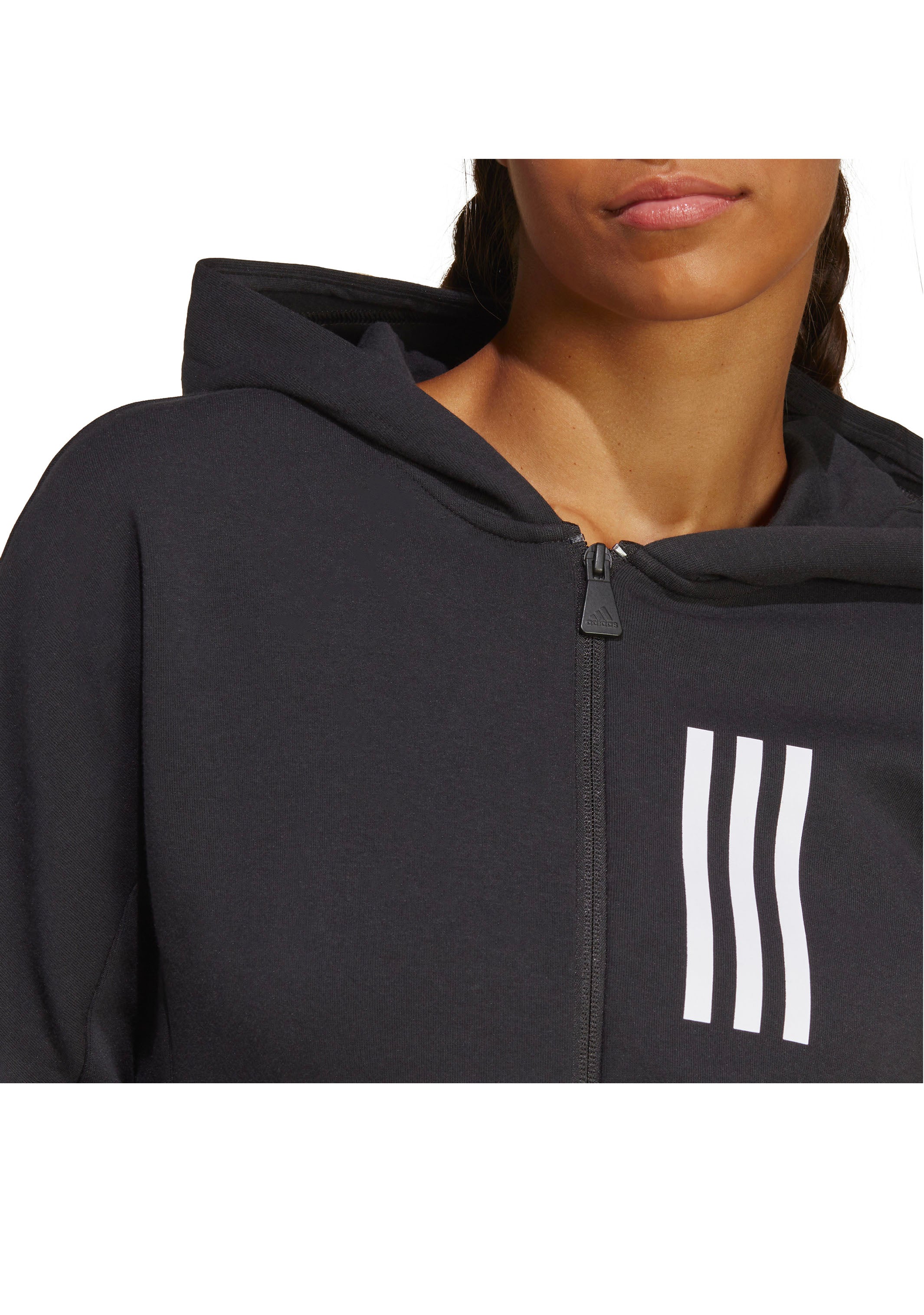 Adidas Women's Mission Victory Slim Fit Full Zip Hoodie - Lightweight, Comfortable & Stylish for Workouts, Running & Casual Wear