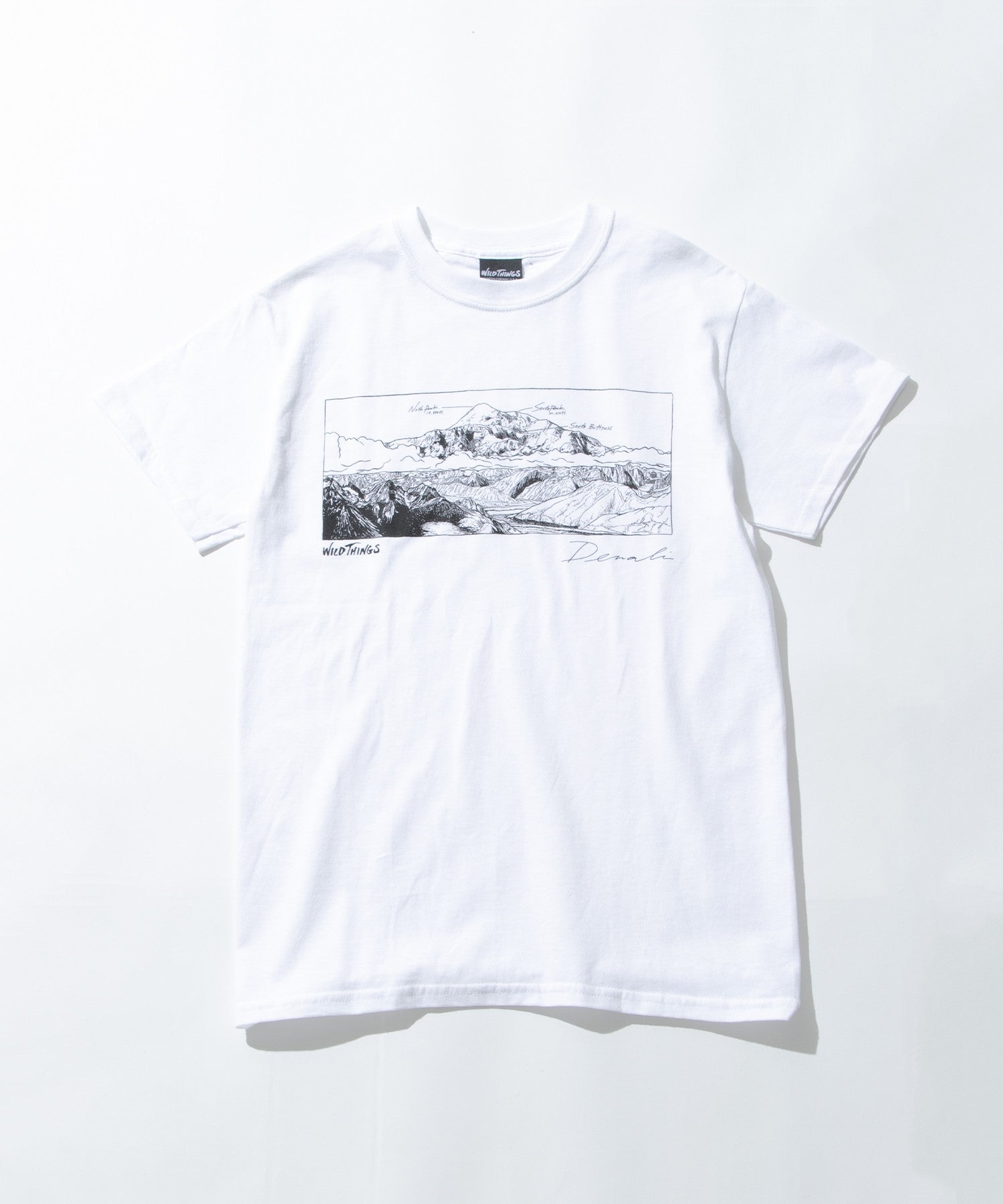 Denali Tee - Premium Cotton T-Shirt for Men & Women - Soft & Comfortable White Crewneck Tee - Perfect for Casual Wear, Gym & Everyday Outfits
