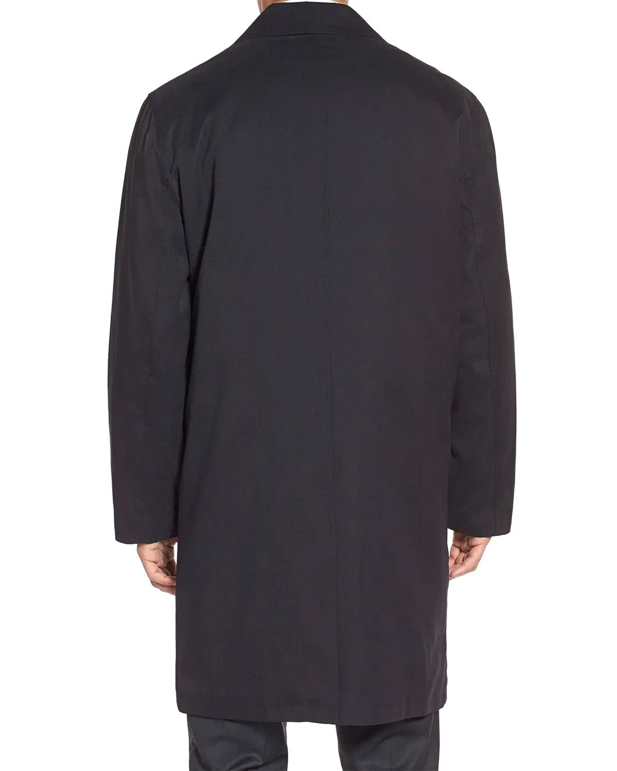 London Fog Men's Durham Waterproof Raincoat with Zip-Out Lining - Lightweight Windbreaker for Outdoor Commuting & Travel