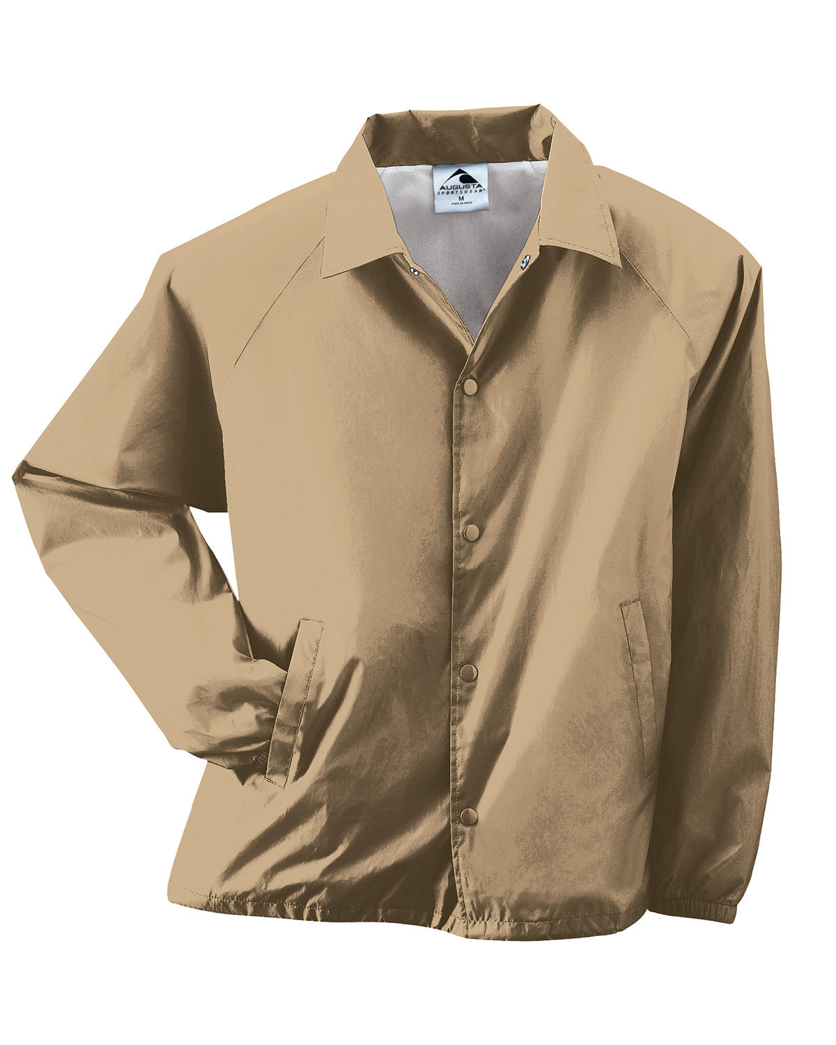 Augusta Sportswear 3100 Unisex Nylon Coach's Jacket - Lightweight Water-Resistant Windbreaker for Outdoor Sports & Casual Wear