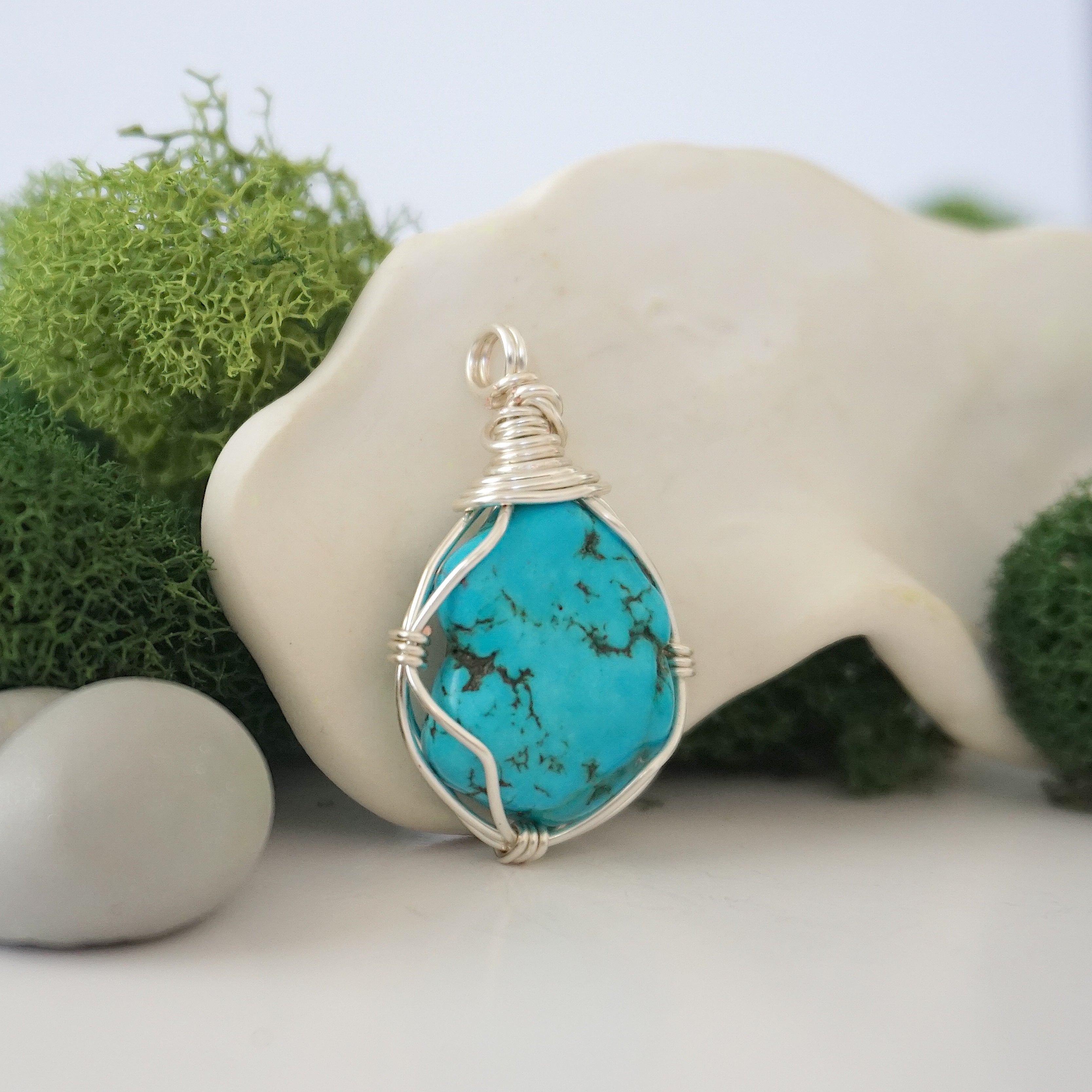 Turquoise Birthstone Necklace - Elegant Crystal Jewelry for Women | Perfect Gift for Birthday, Anniversary & Mother's Day | Everyday Wear & Special Occasions
