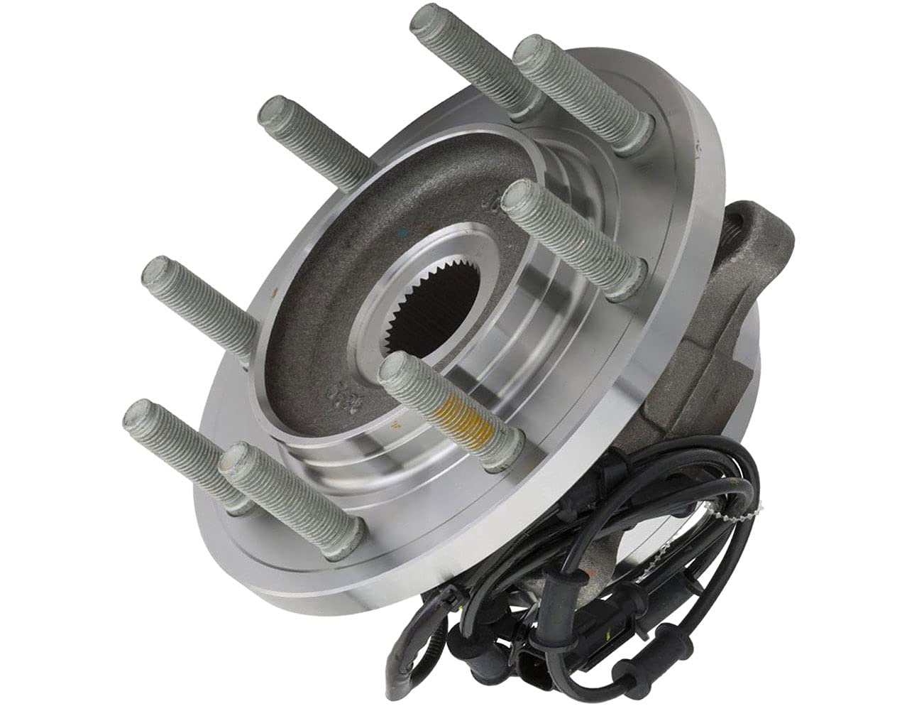 515148 Front Wheel Bearing Hub Assembly 4WD 4x4 Replacement for Ram 2500 3500 with ABS & 8 Lugs - 2 Pack Set - Perfect for Off-Roading, Towing & Heavy-Duty Truck Maintenance